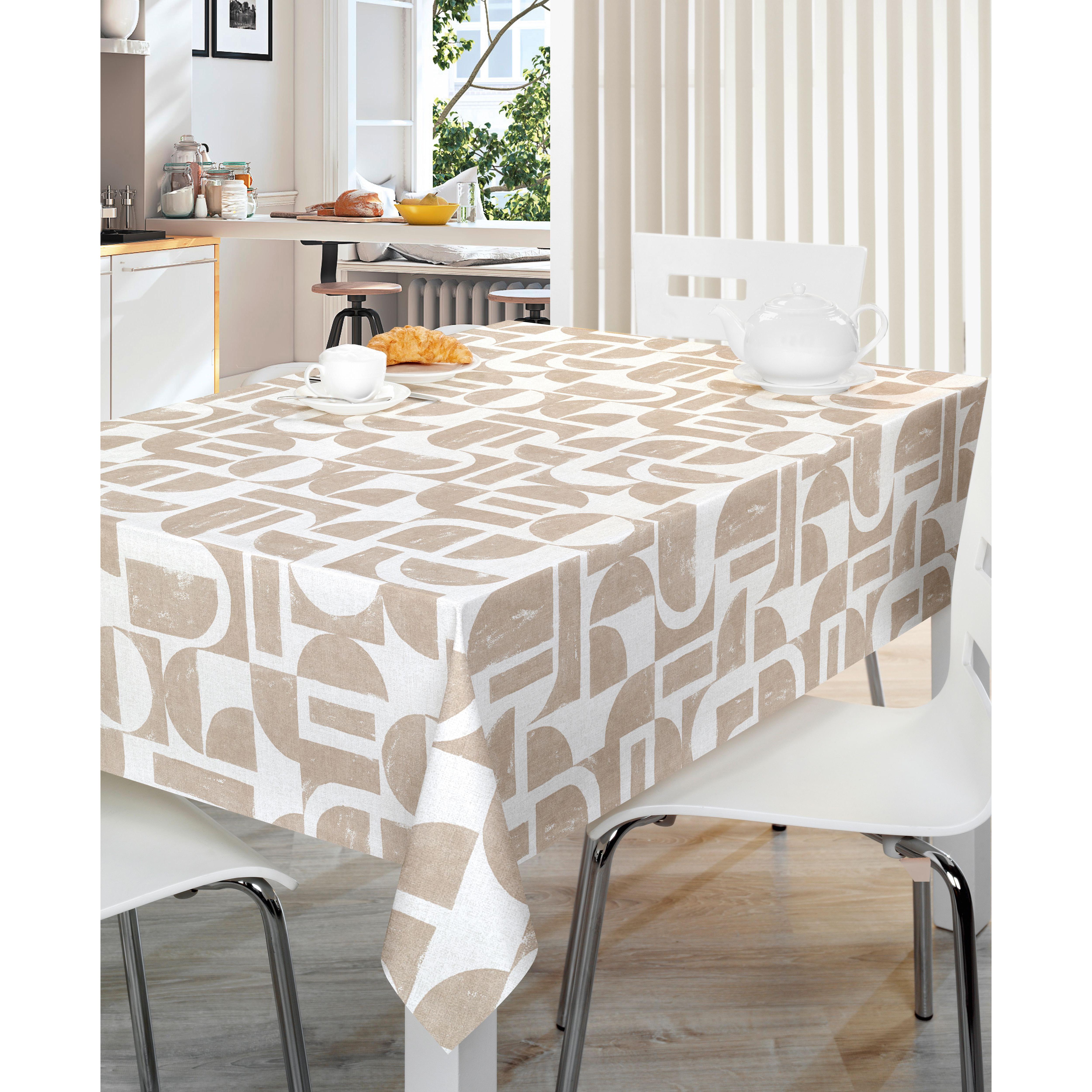 Mantel HuleHule Tex - Estampado Diseño Innovador Impermeable Resistente a Manchas Reutilizable PVC - URBAN