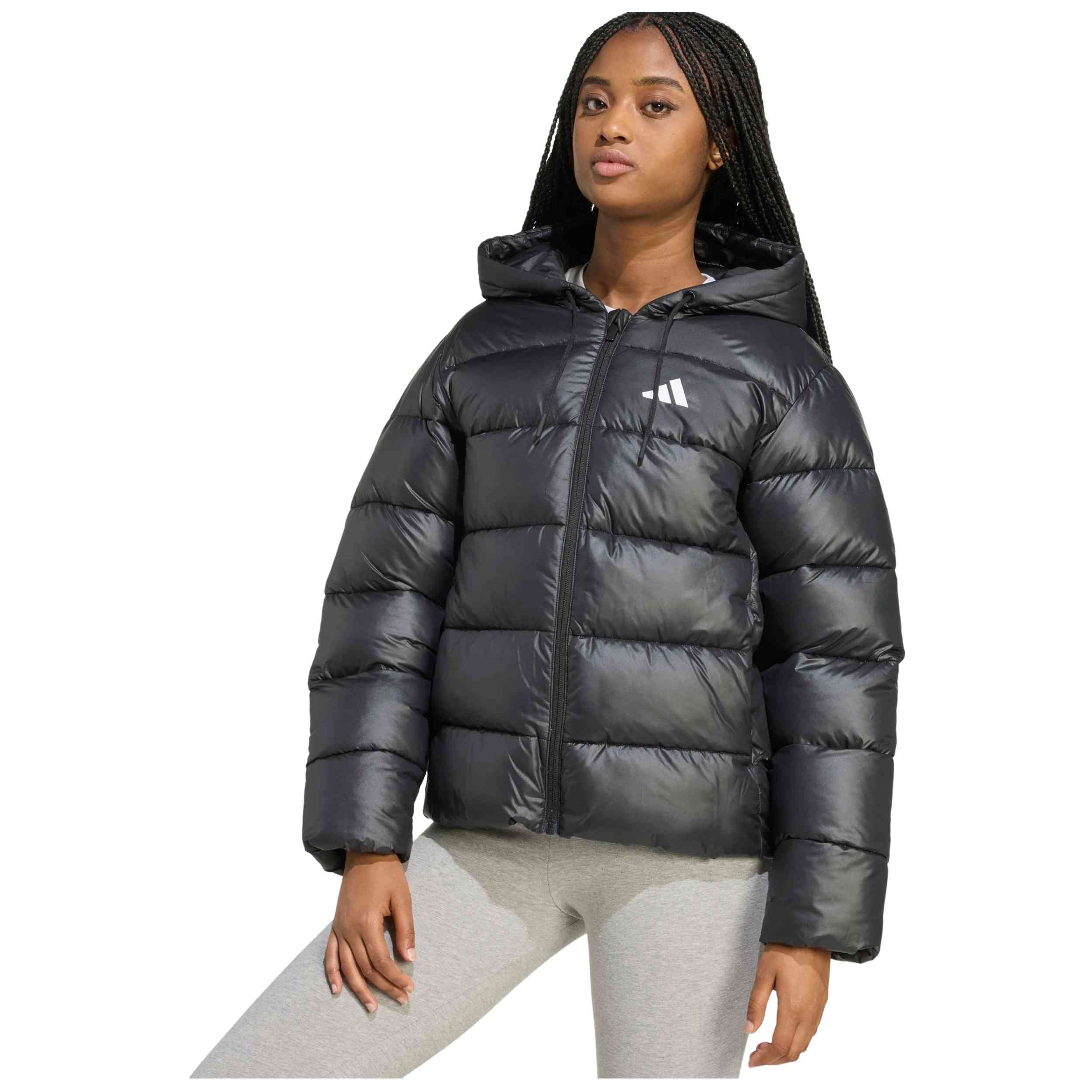 Abrigo Adidas modelo JV7767 para Mujer en color Negro