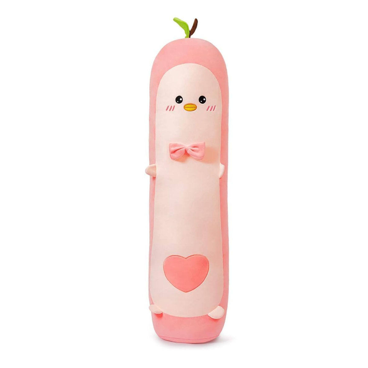 EasySpeed Cojin Largo de Pingüino 70 cm, Almohada de Animal de Peluche, Suave y Blando Ideal para Regalo, Dormir Abrazar