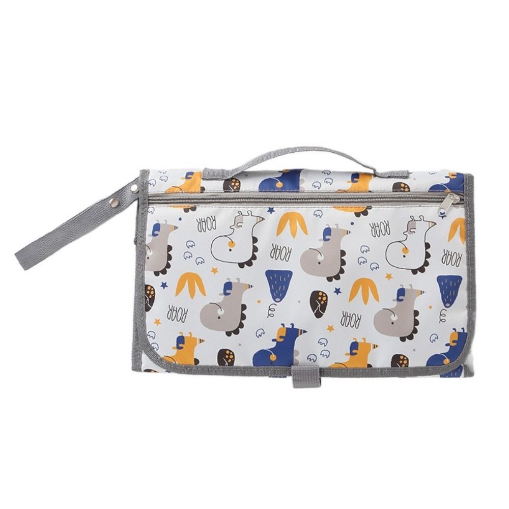 OmHome Portable Baby Diaper Pad Waterproof Foldable Diaper Changing Table Lightweight Built-in Pillow Diaper Changing Pad Infant Gift