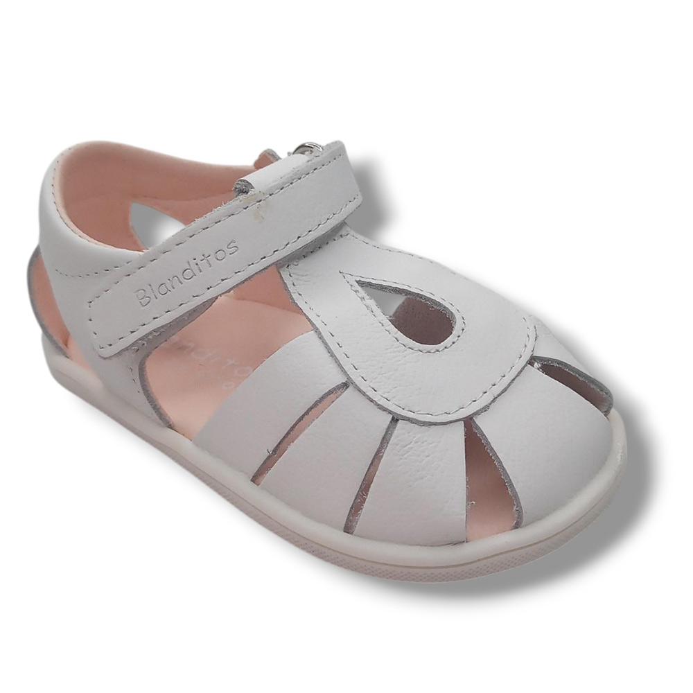 Blanditos by Crio's Sandalia Cerrada Niña Crios INDIA BCO26V Respetuoso calzado niños Blanditos Summer ROYALE CORDONETS