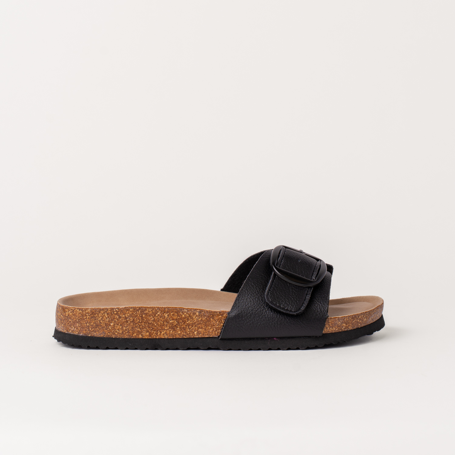Mysoft 25M077 Sandalias planas de mujer con hebilla