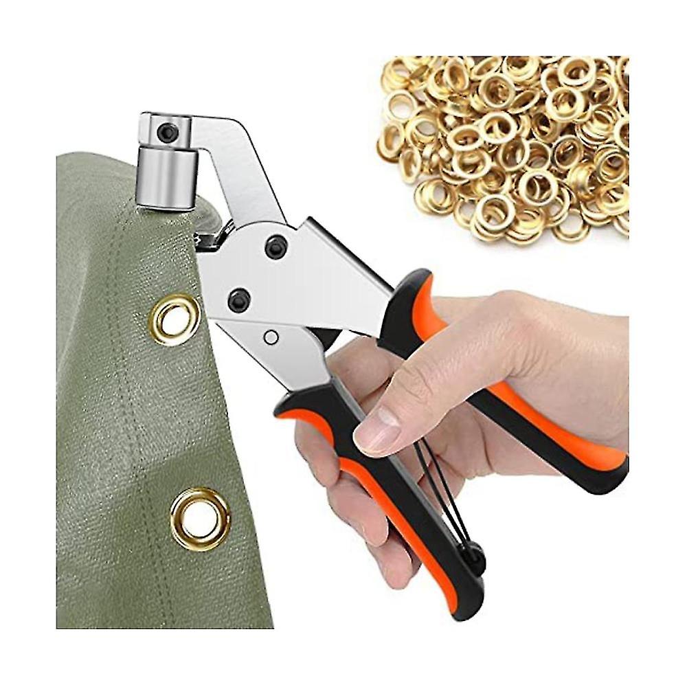 TK Eyeletpliers For Tarpaulins,eyeletpliers Set With 300eyelets (diameter 10 Mm),eyeletpliers 10 Mm Fo