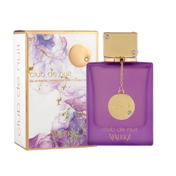 Perfume árabe Maleka Club de nuit  Armaf 100ml,Fragancia femenina floral, ligera, fresca, veraniega, Perfume oriental ,lujoso, único, Olor duradero , Empaque bonito NOVEDAD ARMAF