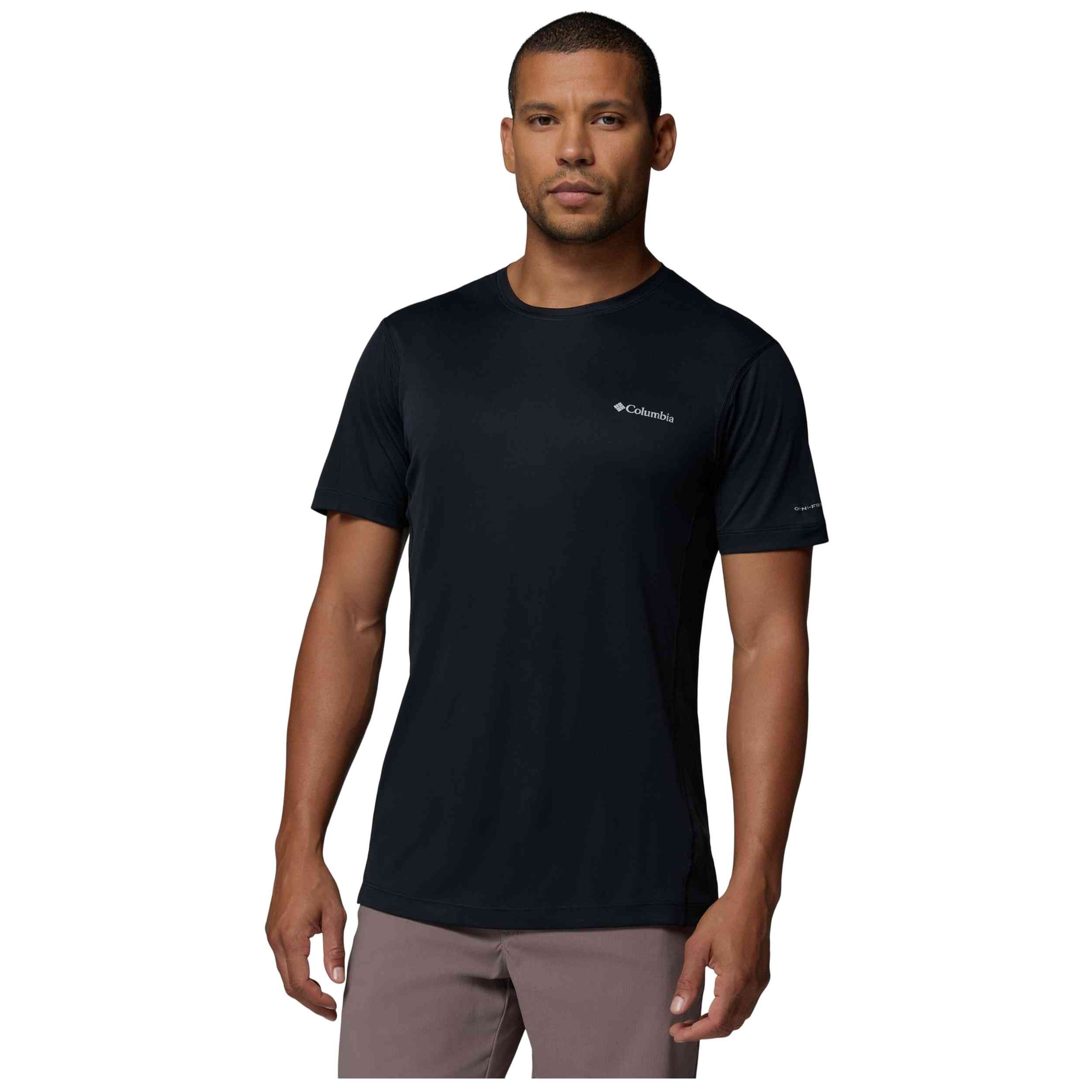 Camiseta De Manga Corta Columbia modelo Camiseta Columbia Zero Rules Light manga corta negro oscuro para Hombre en color Negro