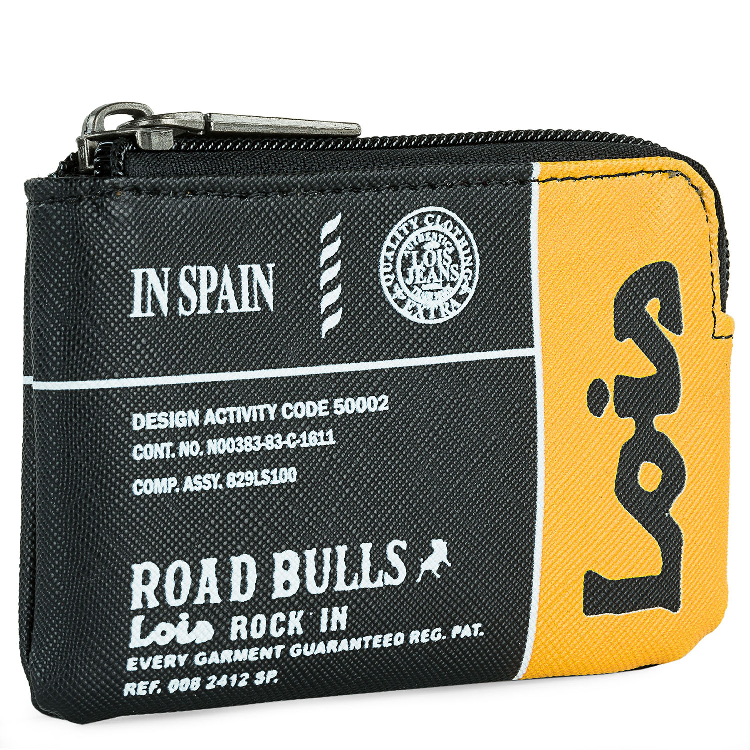 Lois - Monedero Hombre - Monedero Hombre Pequeño. Cartera Juvenil Chico - Carteras Para Hombre Piel Sintetico - Cartera Juvenil Chico. Cartera Tarjetero Hombre Con Llavero - Cartera Hombre Con RFID Antirrobo