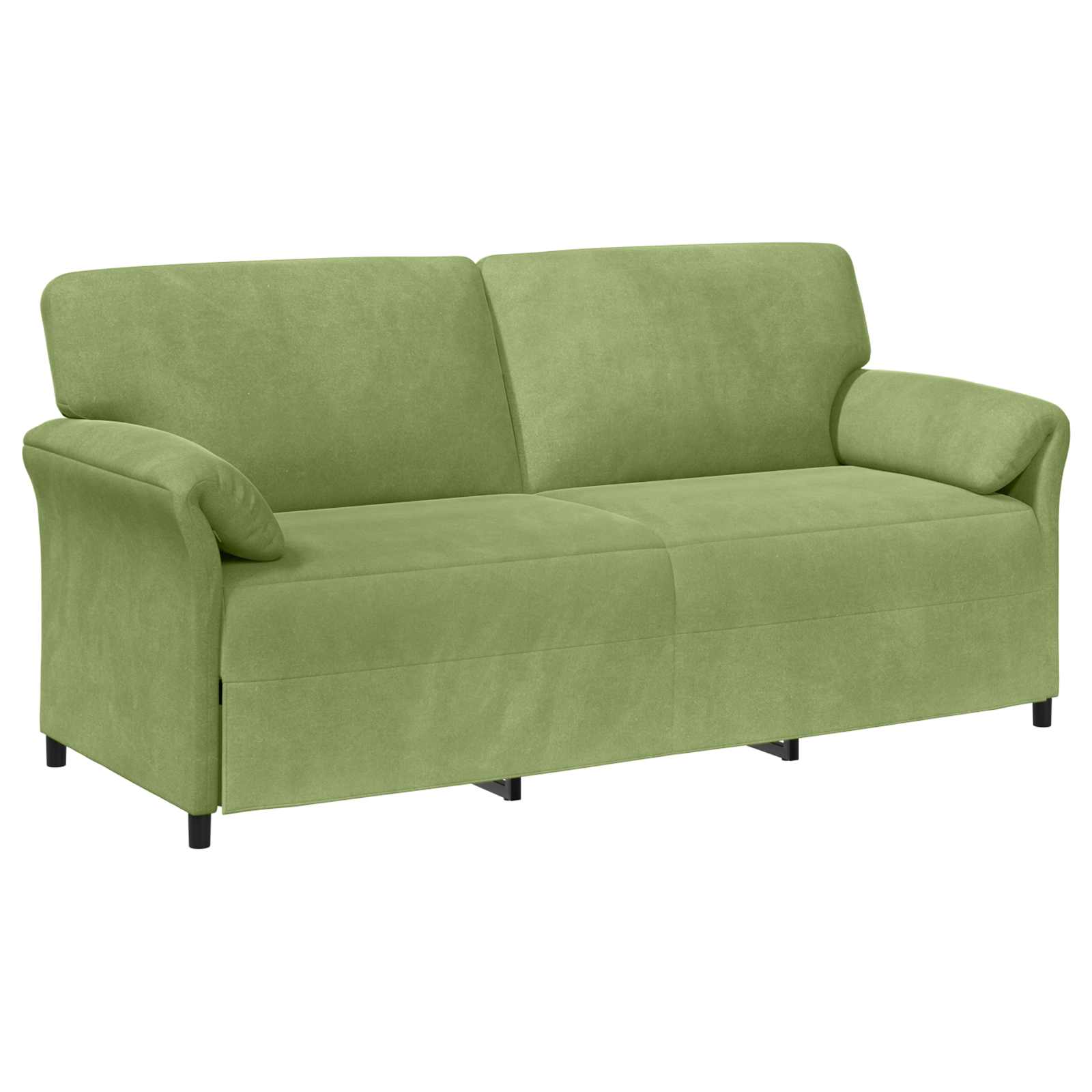 vidaXL Sofá de 3 plazas  198 x 83 x 95 cm Terciopelo Multicolor