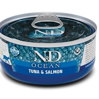 Farmina ND Ocean Atun y Salmón Latas Gato