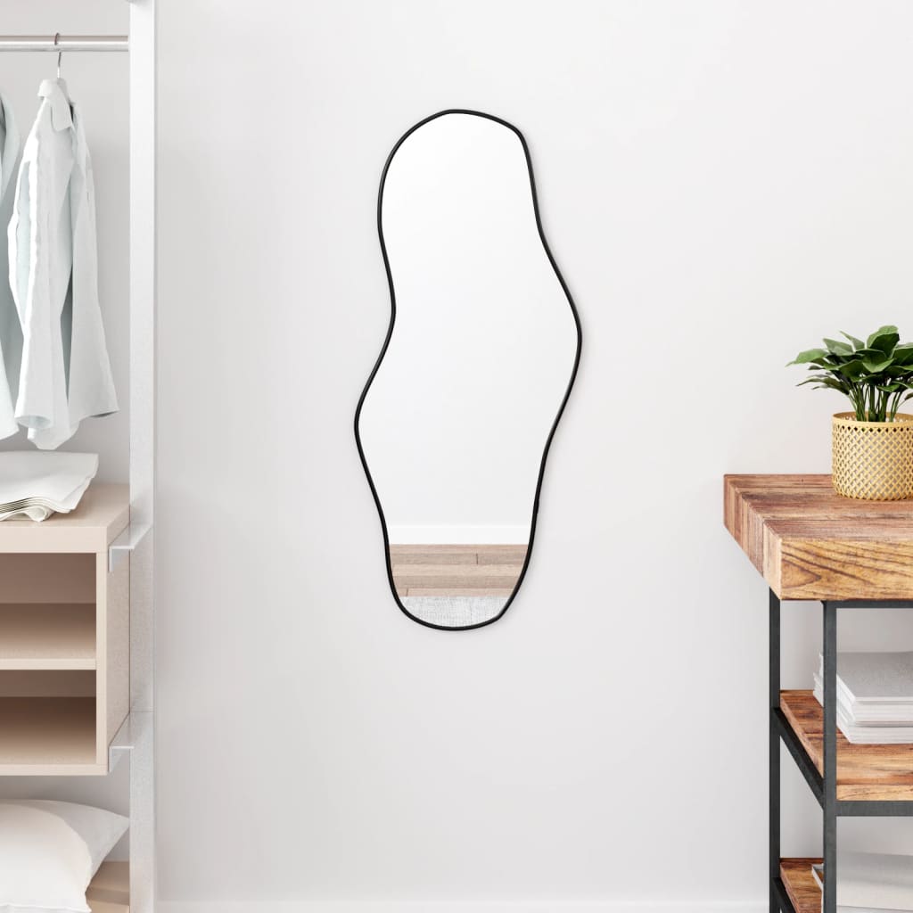 vidaXL Espejo de Pared Dorado Colgante Dormitorio Tocador Salón Decoración Color Dorado,  Negro,  Plateado y mas