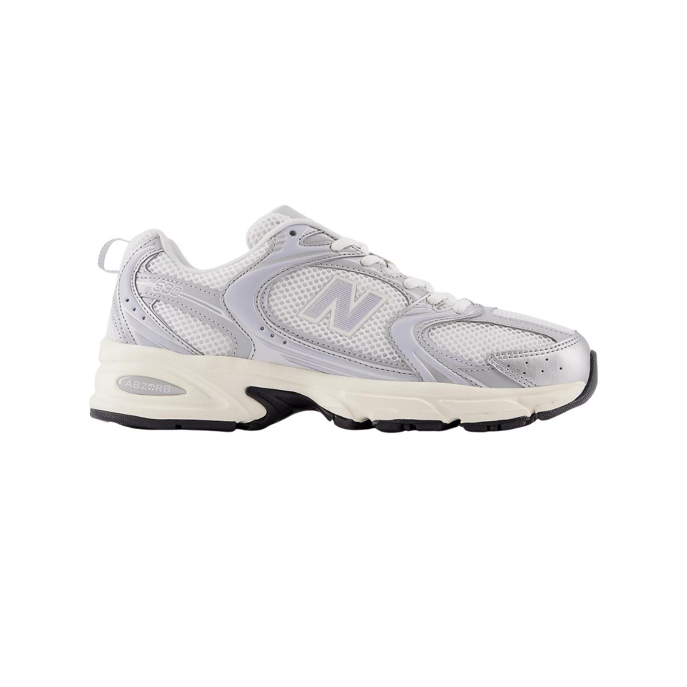Zapatillas new balance u530sea gris plata de mujer.