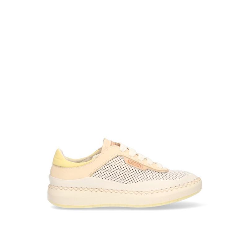 Zapatillas Casual Pikolinos - Mujer - Suela Plana - Modelo W6b-6944c1 - Color Hielo