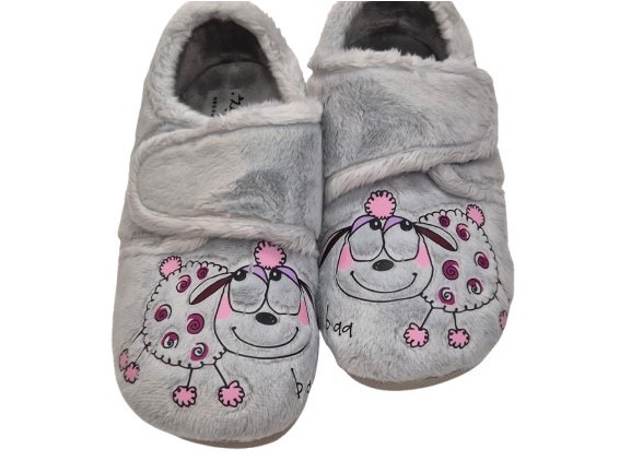 Zapy - Zapatillas de casa barefoot para niñas modelo AK500921, cómodas y respetuosas con el desarrollo natural del pie