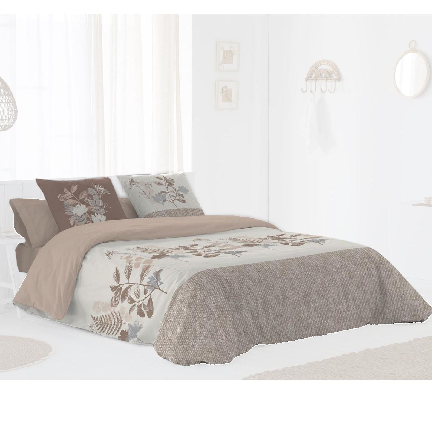 JVR - FUNDA NORDICA J/2 P modelo ARI - Tejido 100% Algodón - Fabricado en España - Cama 90/105/135/150/160/180