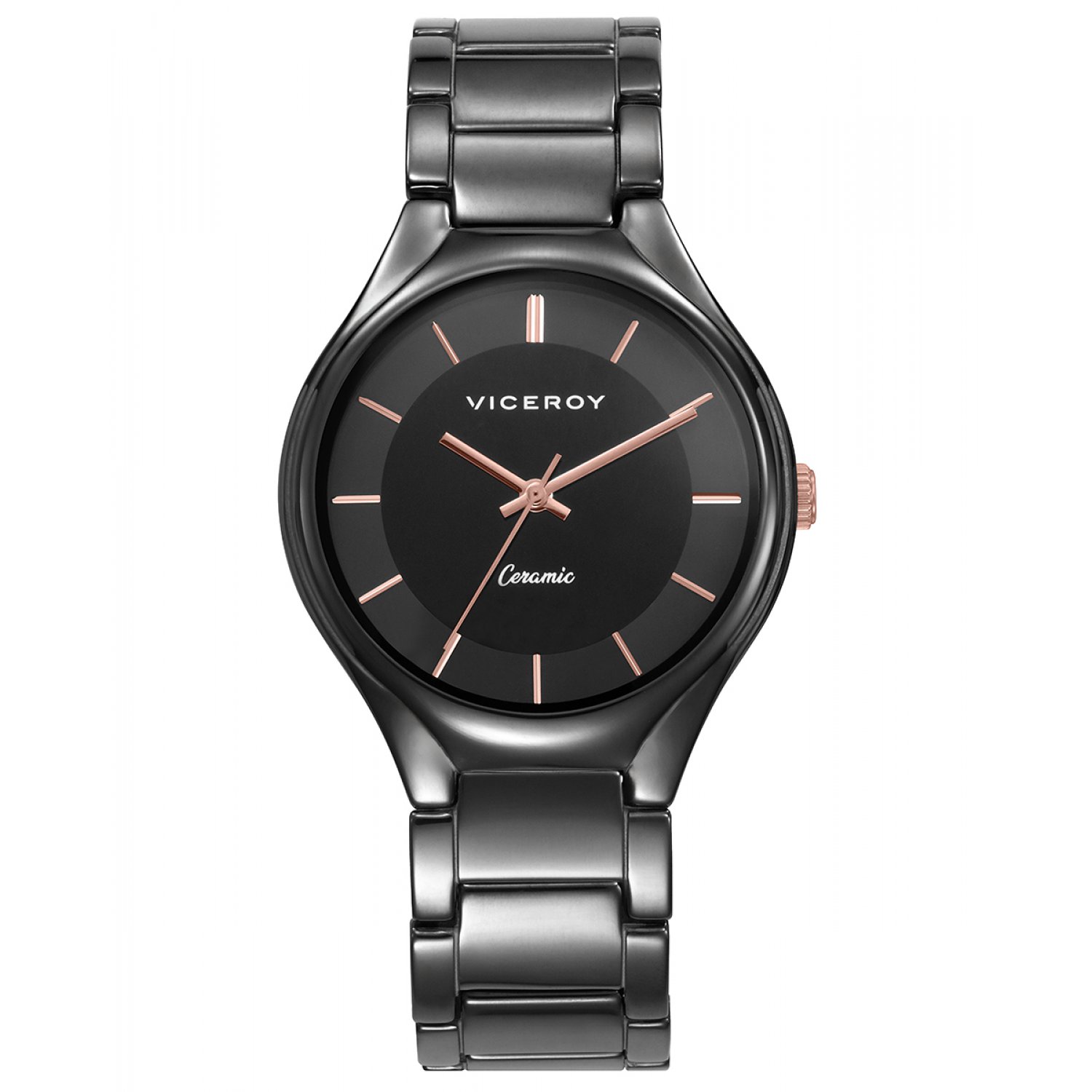 Reloj Viceroy 41183-57 cerámica negra hombre