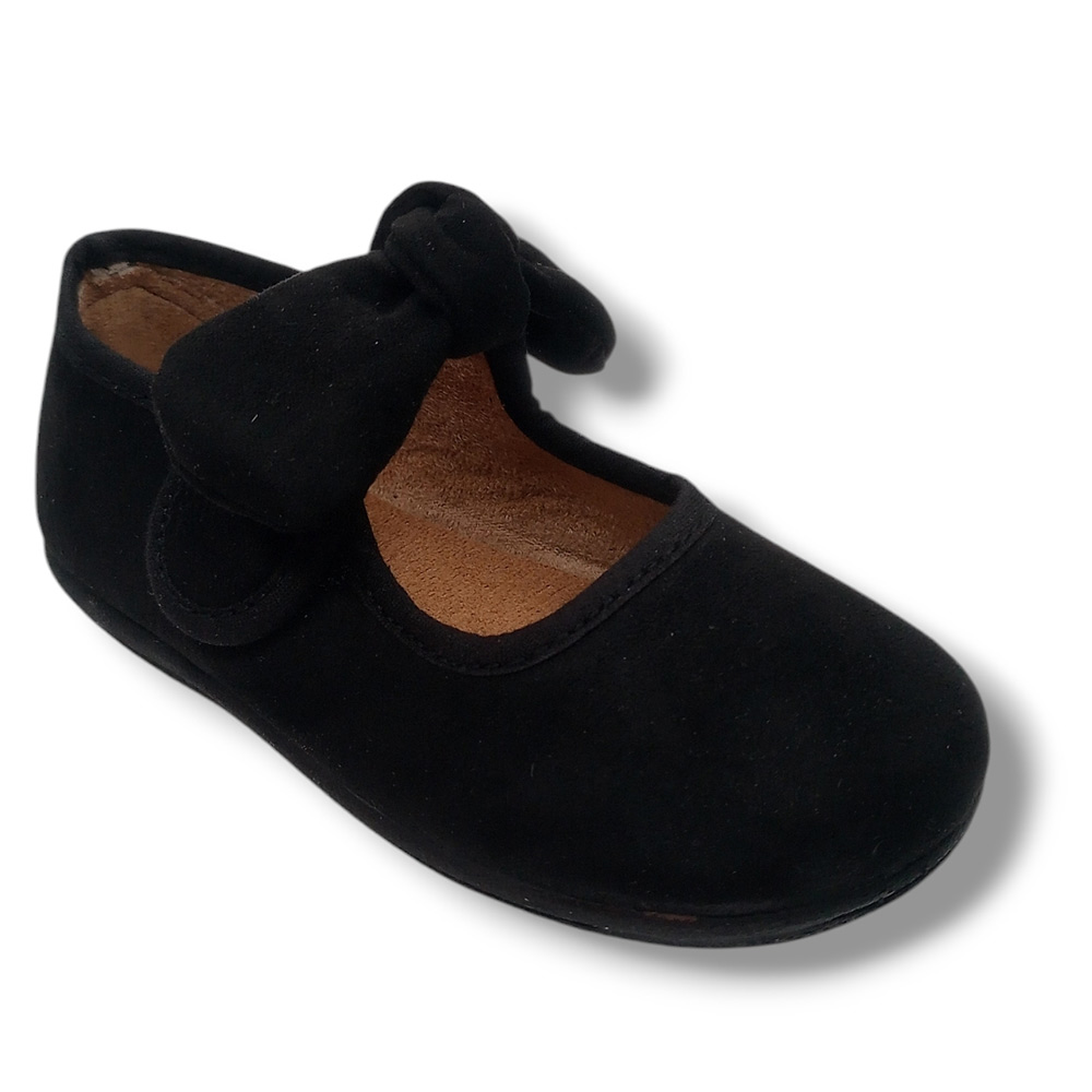 Vulpeques Merceditas Serratex Niña 204-SU NEGRO calzado niños Vulpeques Winter ROYALE ROYALE CORDONETS