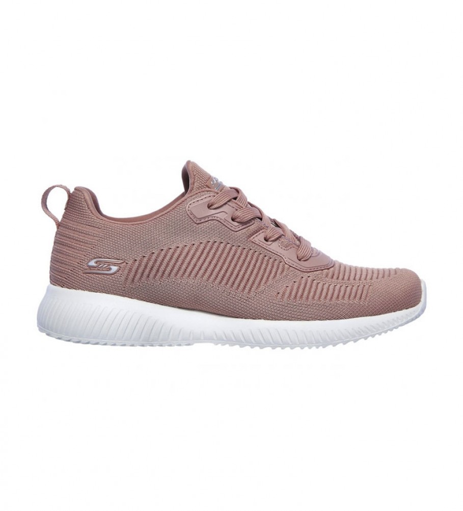Skechers | Mujer | Zapatillas Bobs Sport Squad Tough Talk rosa