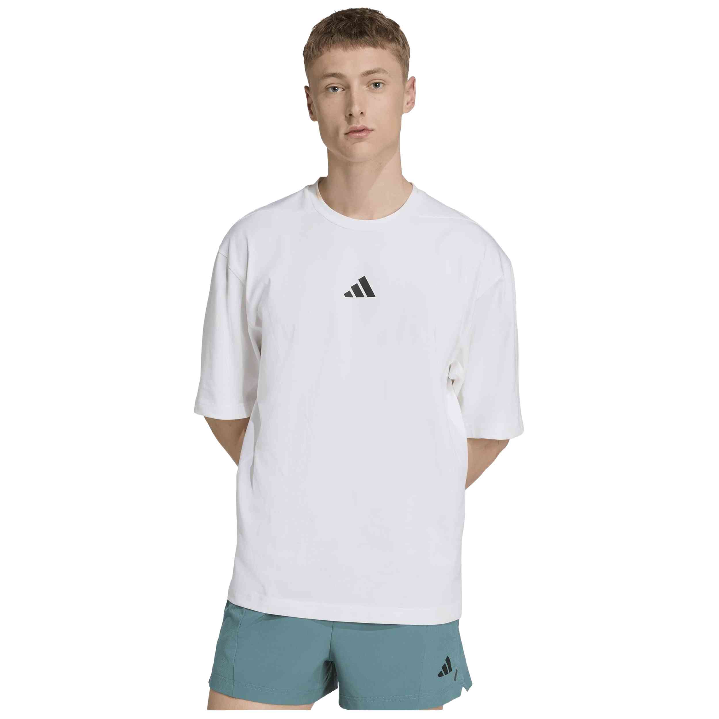 Camiseta De Manga Corta Adidas modelo JV9683 para Hombre en color puro
