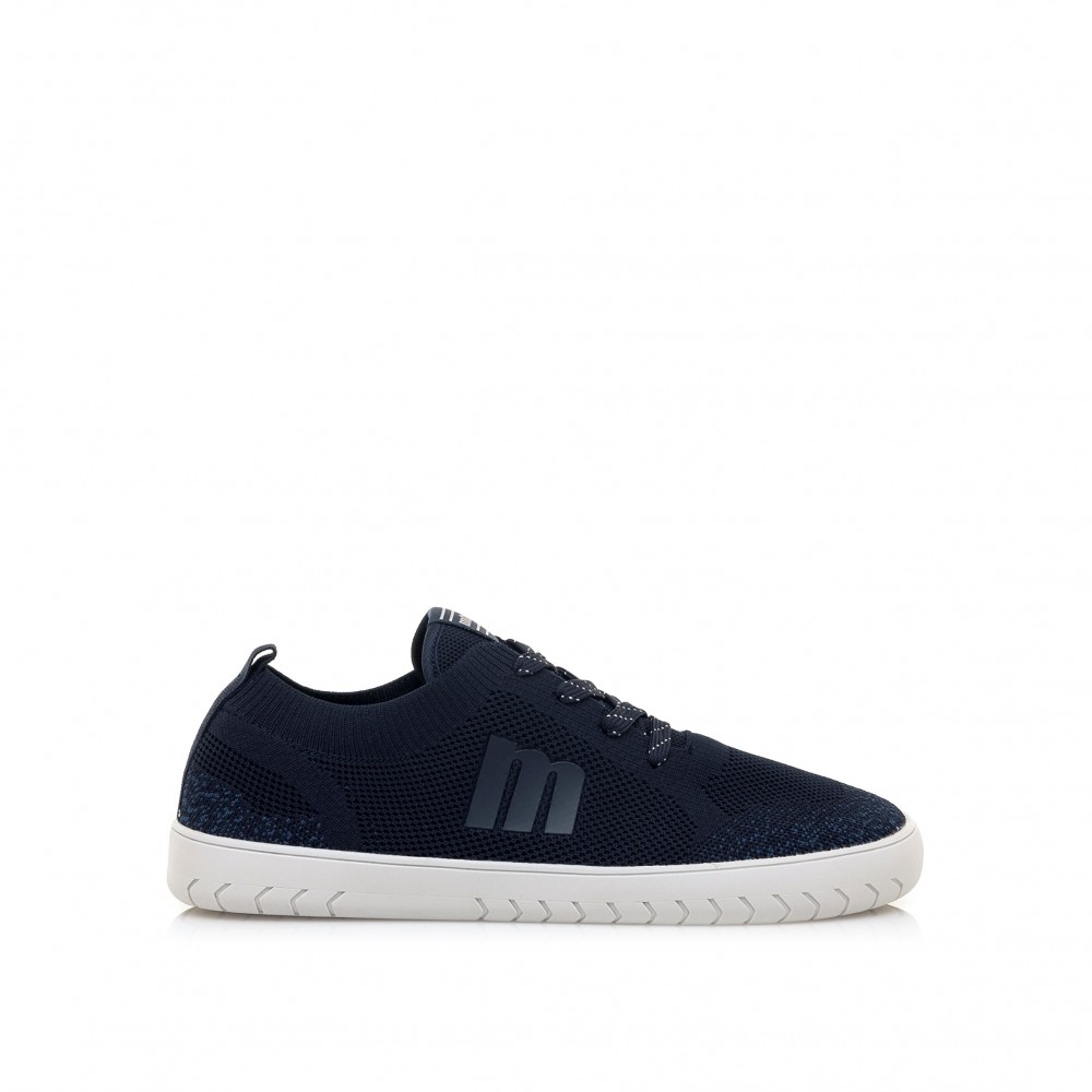 MUSTANG 84801 C23800 Zapatillas lona hombre 34433 25V BAMBA REJILLA MARINO