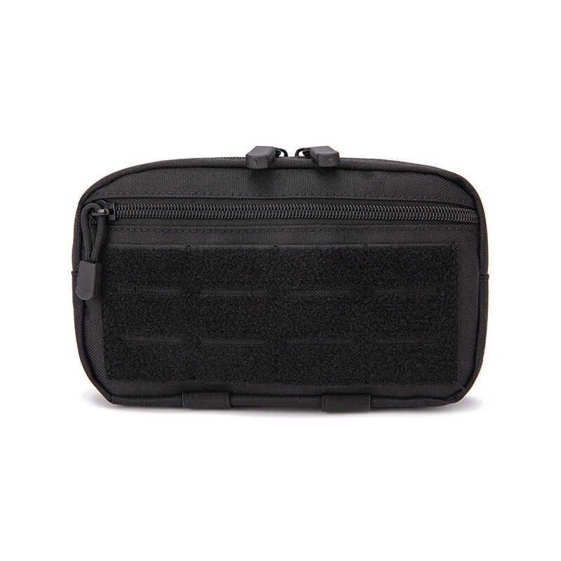 CA Bolsa táctica multiusos Molle de Sollbry, botiquín militar de primeros auxilios, bolsa de almacenamiento para juegos de guerra CS, senderismo, escalada y caza (negra)