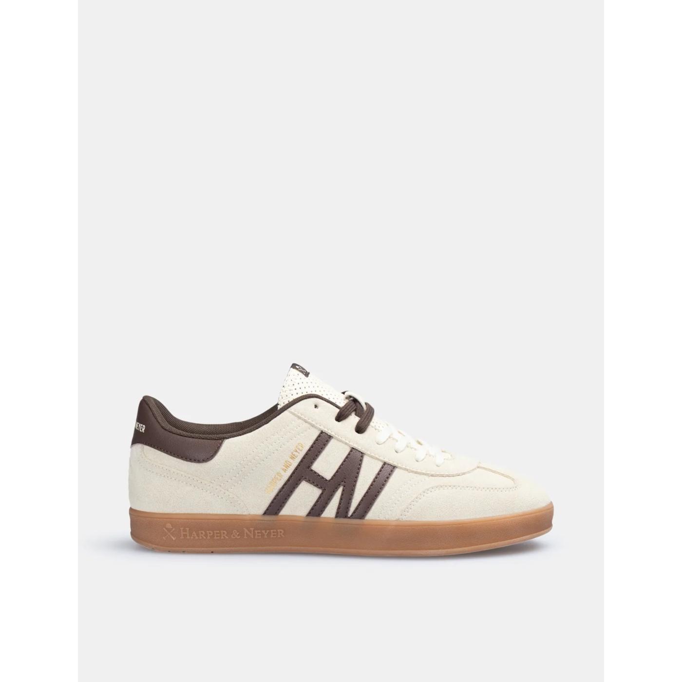 HARPER ZAPATILLA HAMPTONS SUEDE BUTTERCREAM