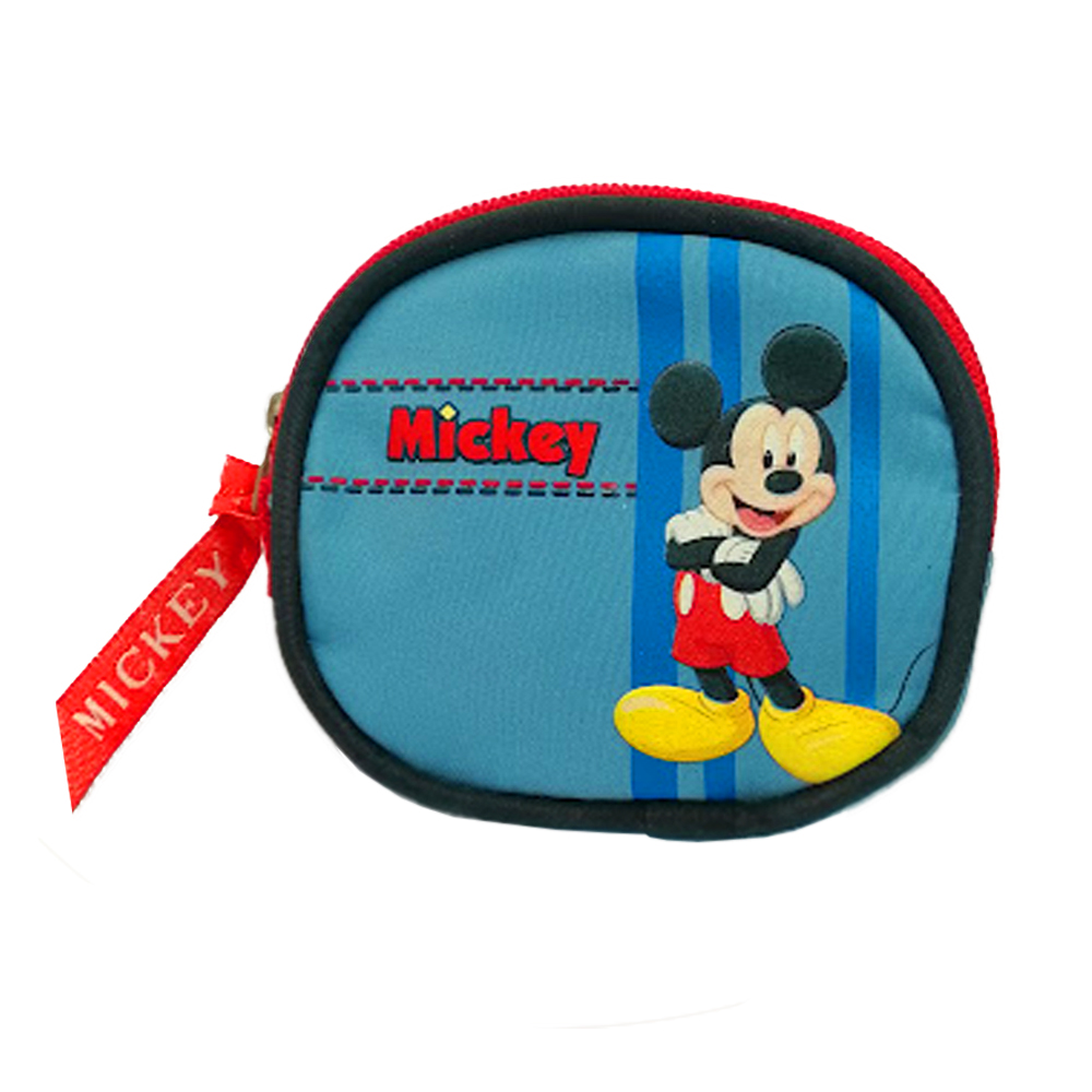 Monedero de Tela de Mickey Mouse Disney 10x9 cm - Montichelvo