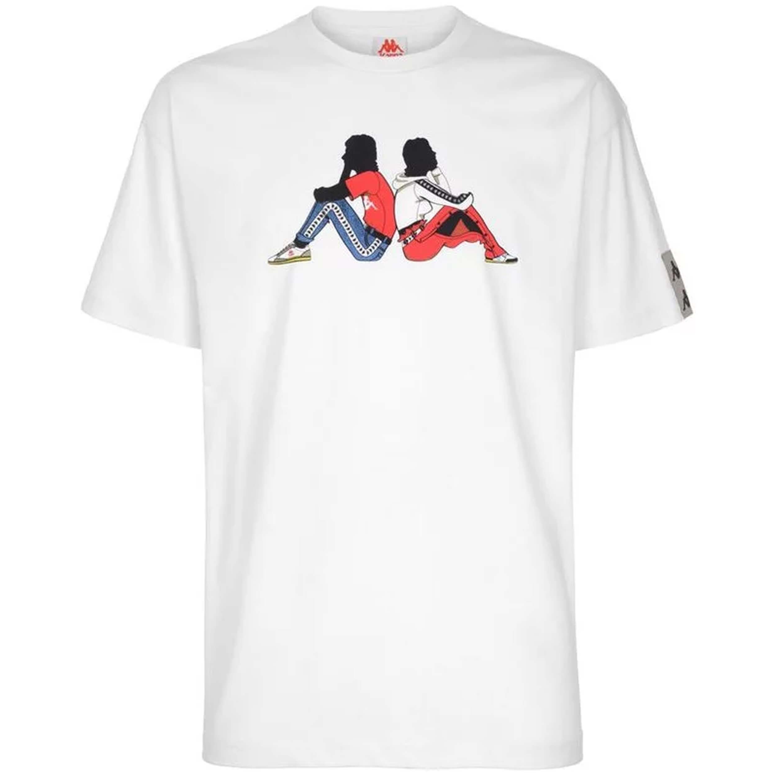 Camisetas De Manga Corta Kappa modelo 321677W-ALQ para HOMBRE en color Blanco