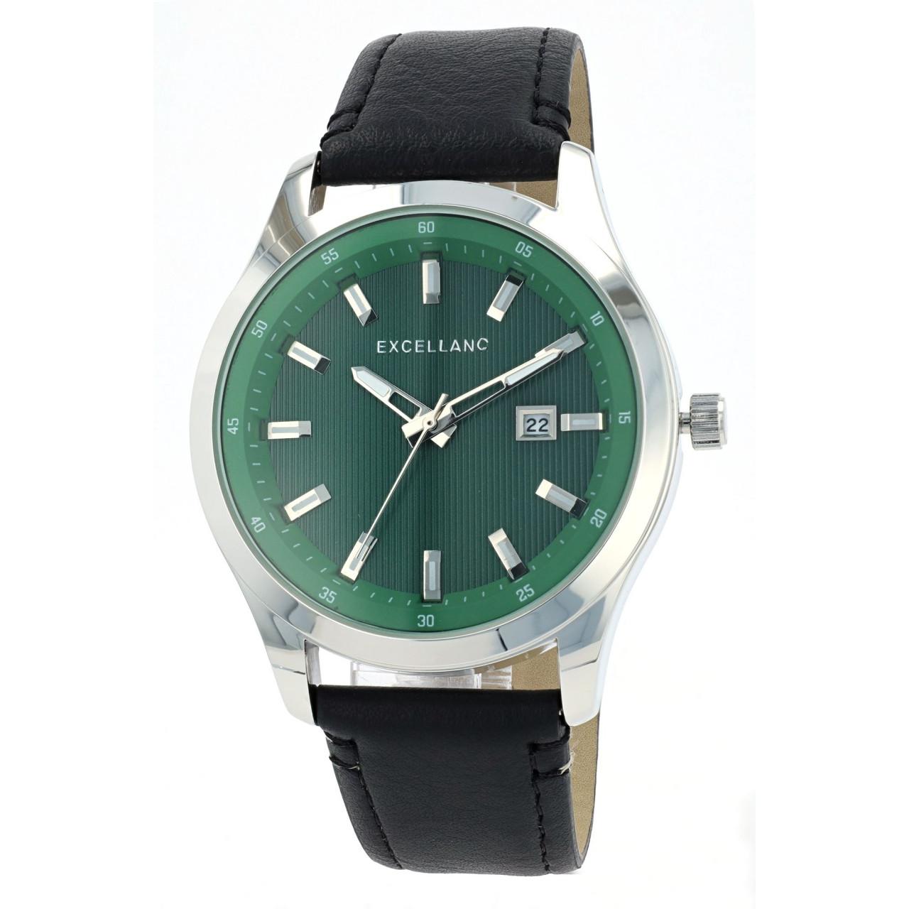 Reloj Excellanc® Hombre com Bracelete em Couro