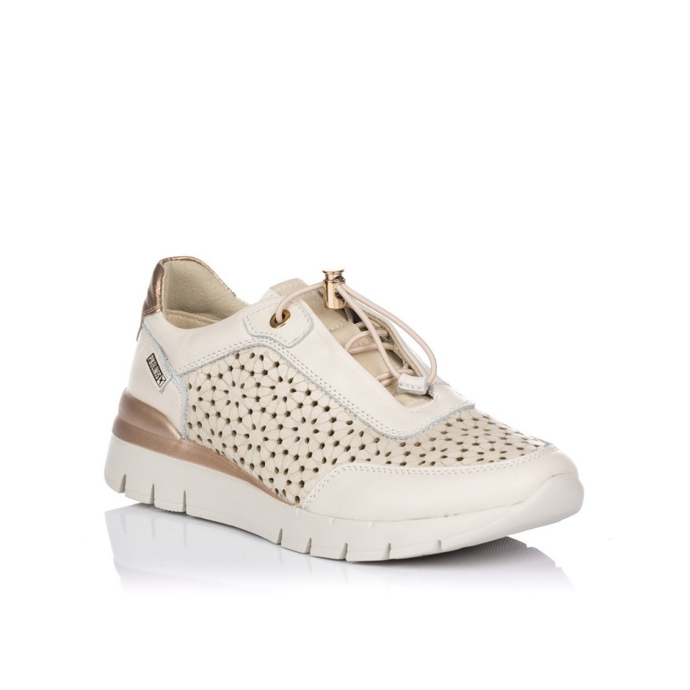 Zapatos Casual Mujer Pikolinos W4R-6584 Beig