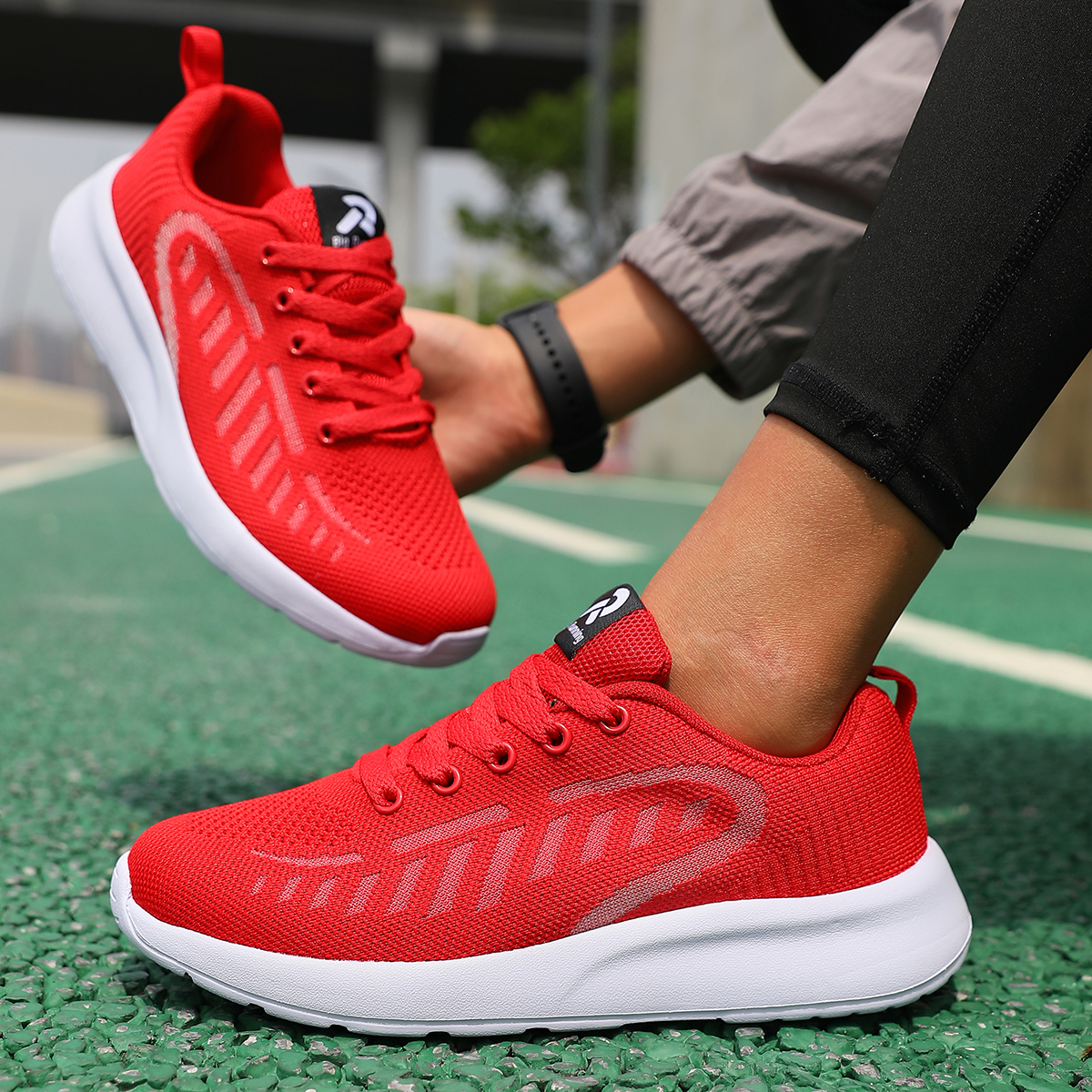 TK Zapatillas Deportivas Para Mujer Con Malla Transpirable Y Superficie Antideslizante Adecuadas Para Correr Jugar Y Actividades Al Aire Libre