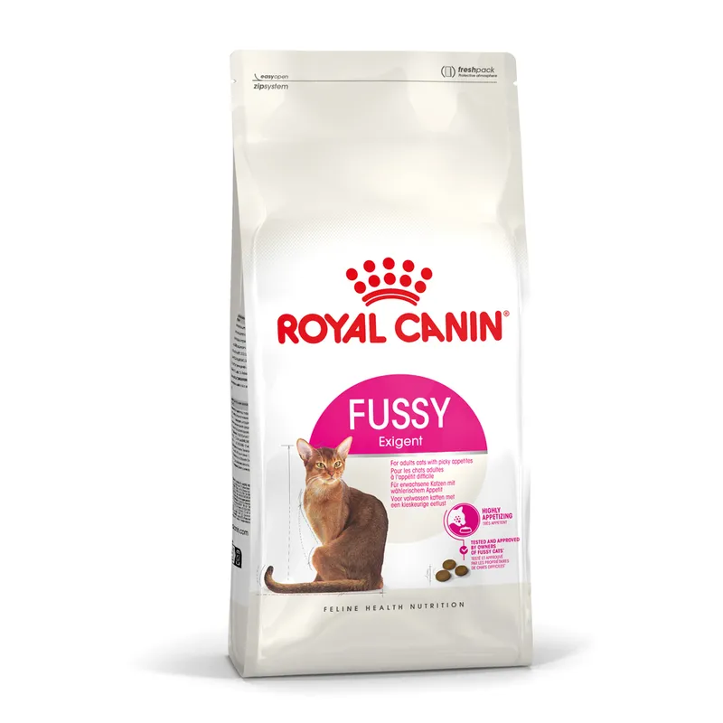 Royal Canin Fussy Exigent (Antes Savour Exigent) - Pienso para Gatos Adultos 4Kg