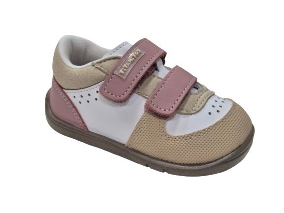 Zapatillas Barefoot Respetuosas Para Niños Y Niñas, Marca Titanitos, En Color Savia, Niquel O Rosa. Titanitos Beneixida