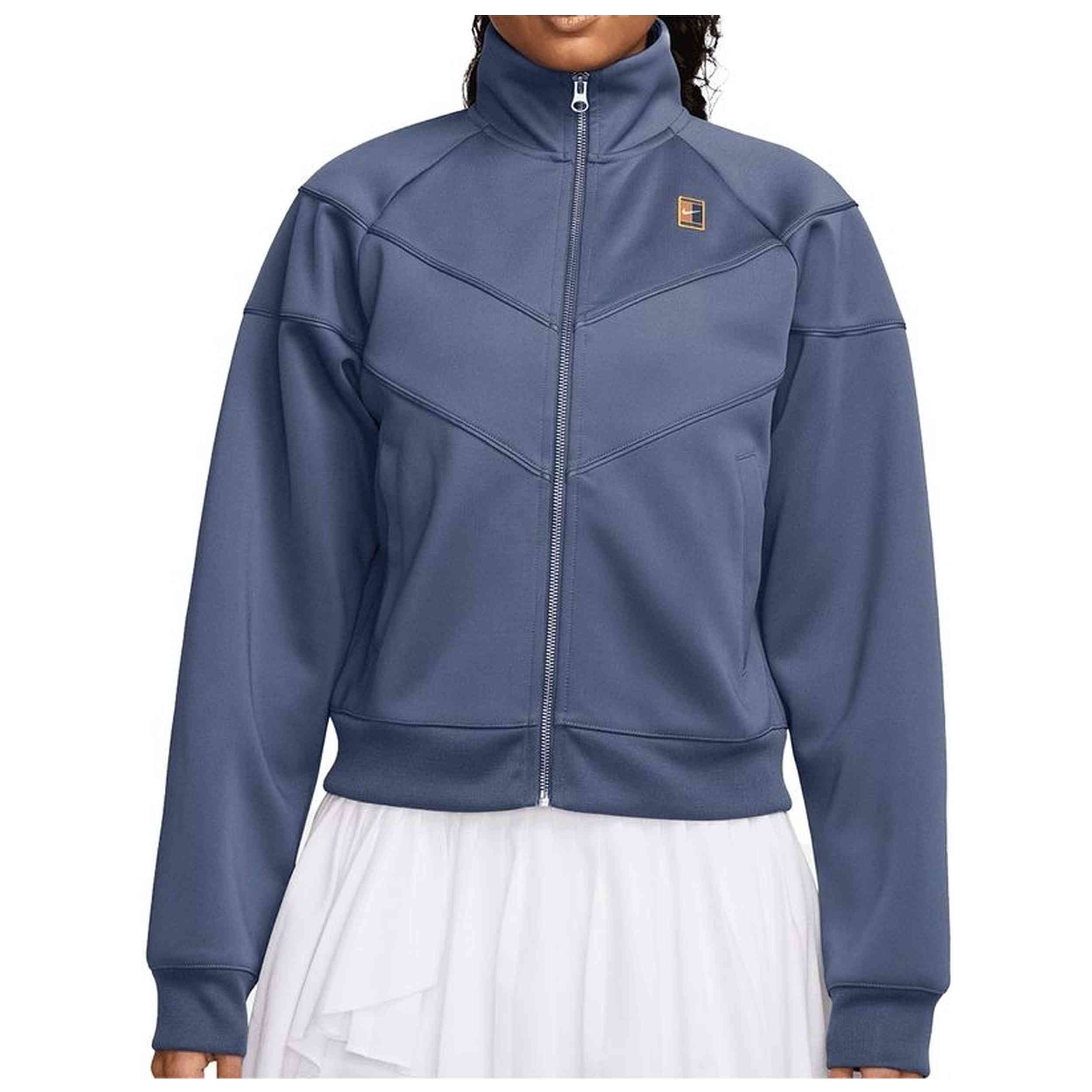 Chaqueta Nikecourt Heritage Windrunner Nike en color Azul