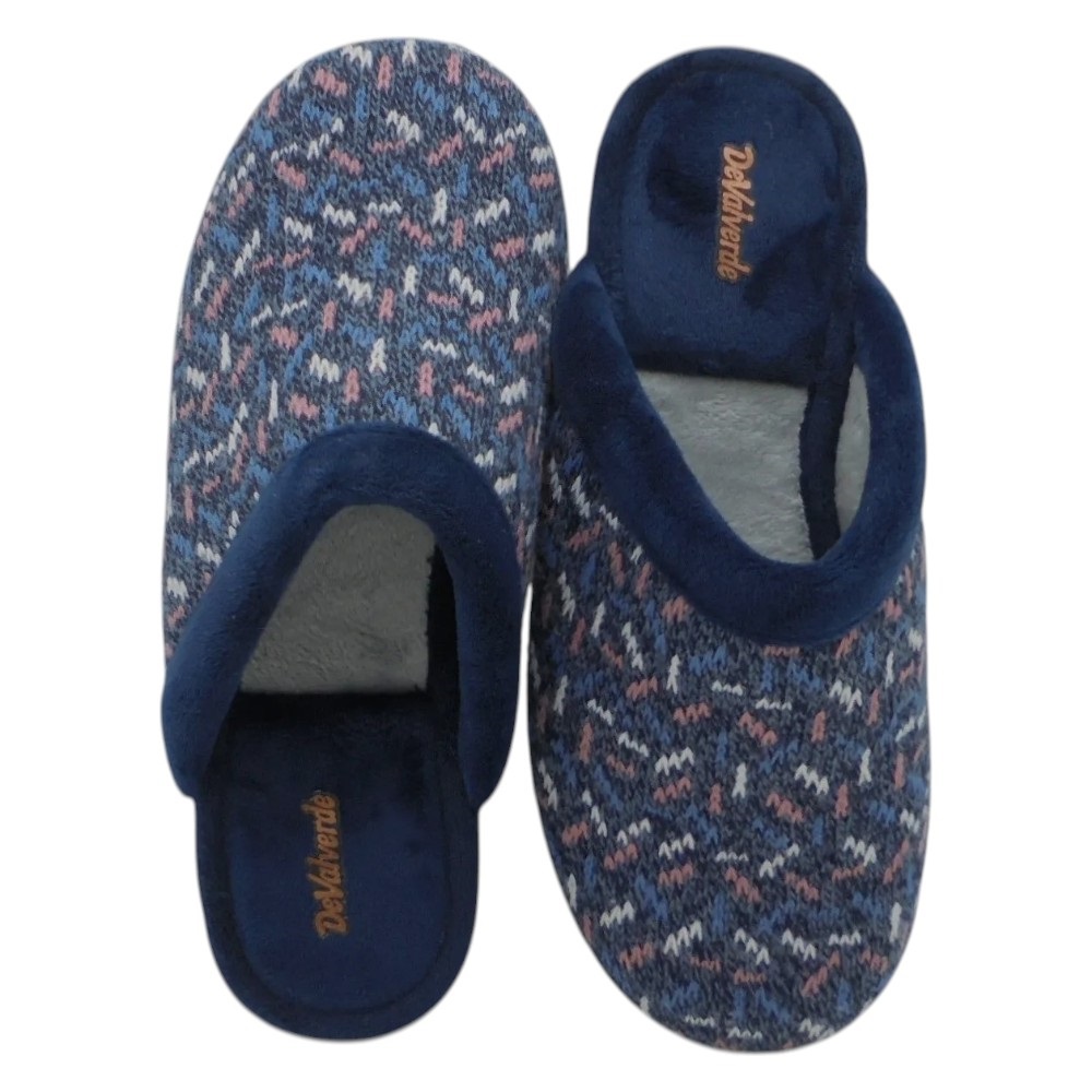 Zapatillas De Casa Devalverde modelo 1204 en color Azul