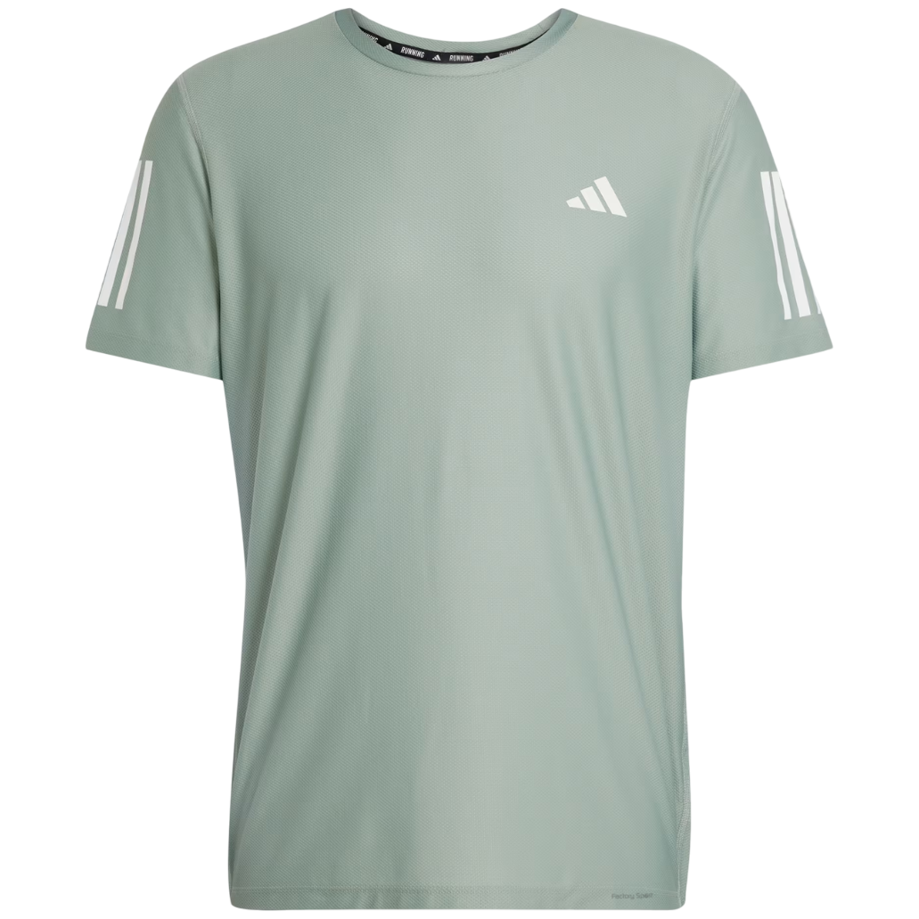 ADIDAS OTR B TEE CAMISETA RUNNING VERDE PARA HOMBRE