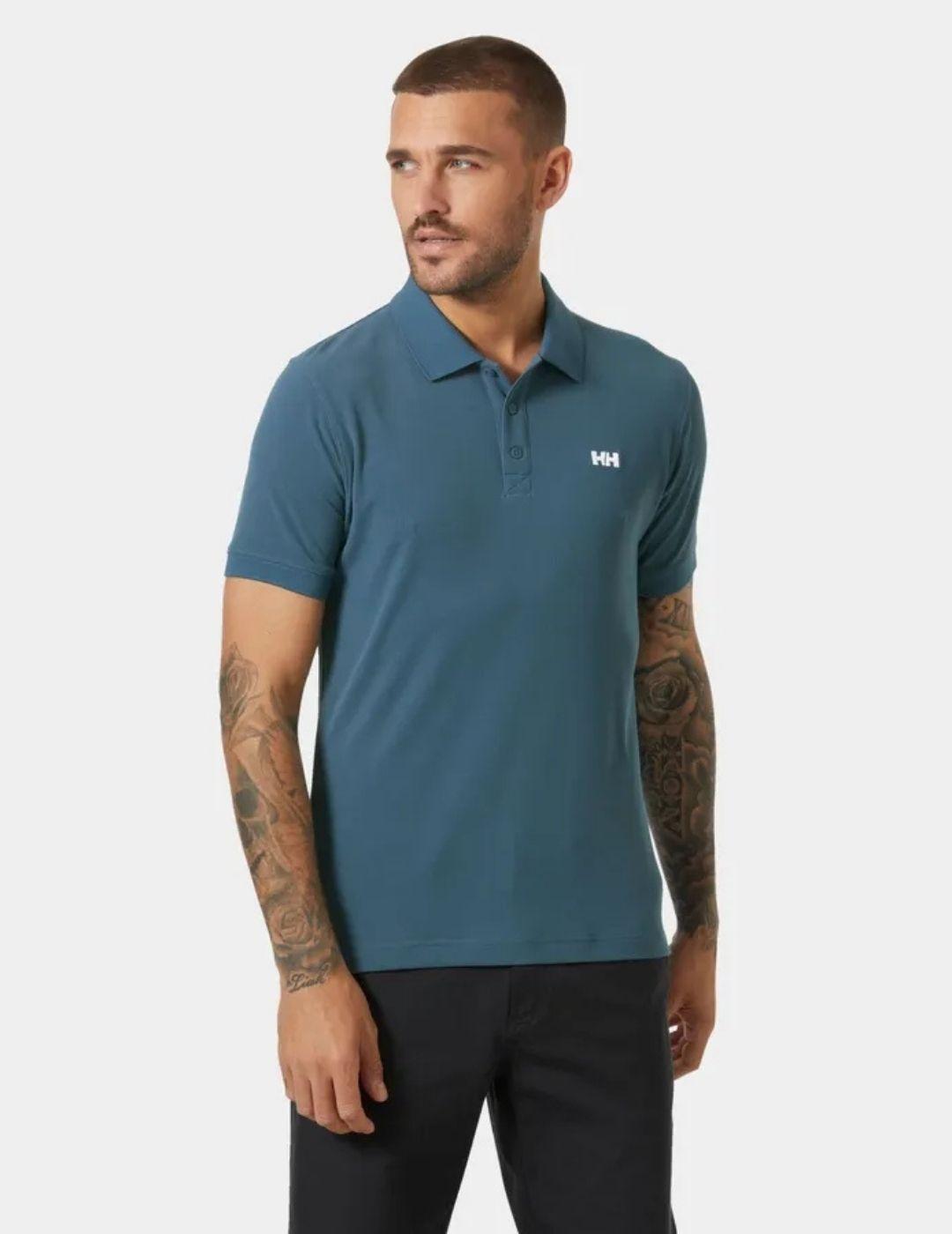 Polo HH Driftline Azul Hombre