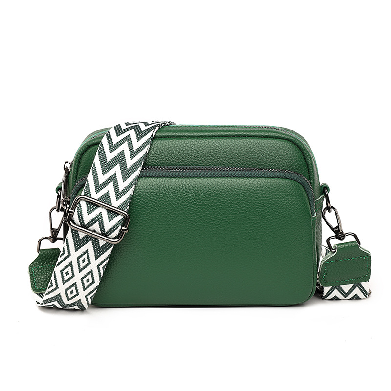 Bolso de hombro minimalista para mujer, bolso bandolera ancho, bolso de mano, diseño moderno