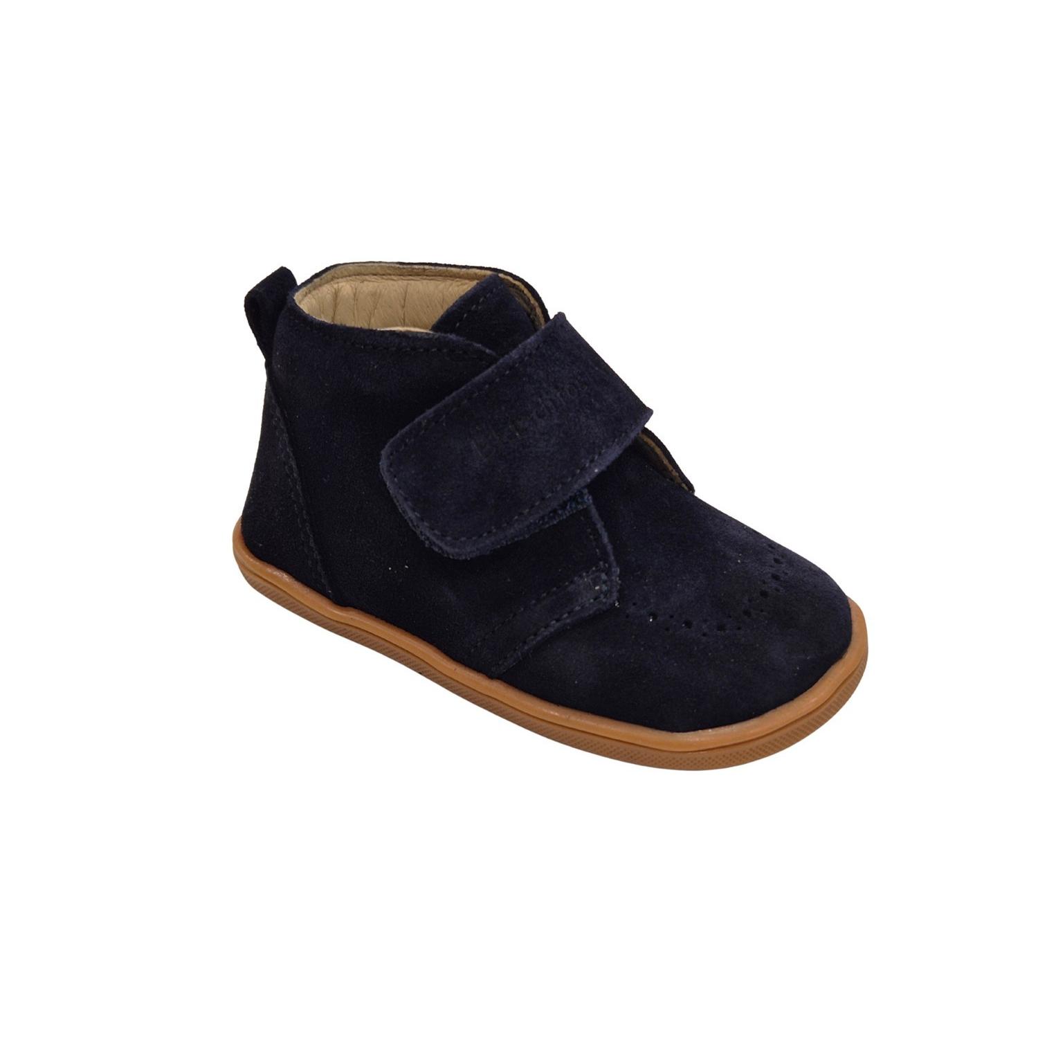 Blanditos by Crios - Zapatos barefoot infantiles Dallas Marino y Visón flexibles para niñas