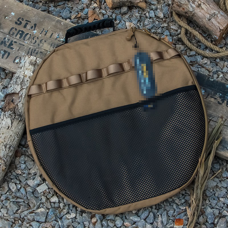 CA Bolsa de almacenamiento para sartenes de exterior, bolsa de almacenamiento gruesa para sartenes de piedra medicinal para barbacoa