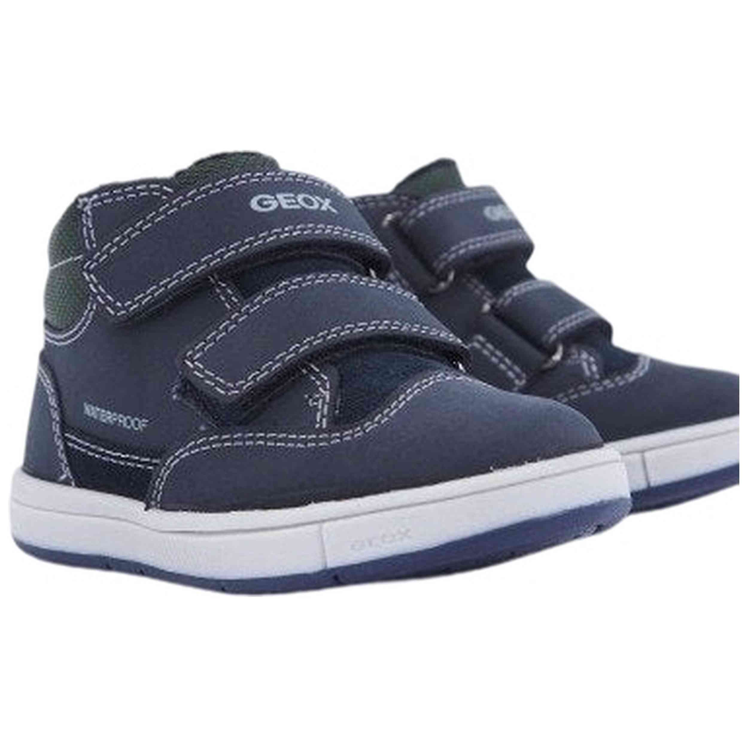 Zapatillas Geox modelo "Navy-Military" para Niños en color Azul