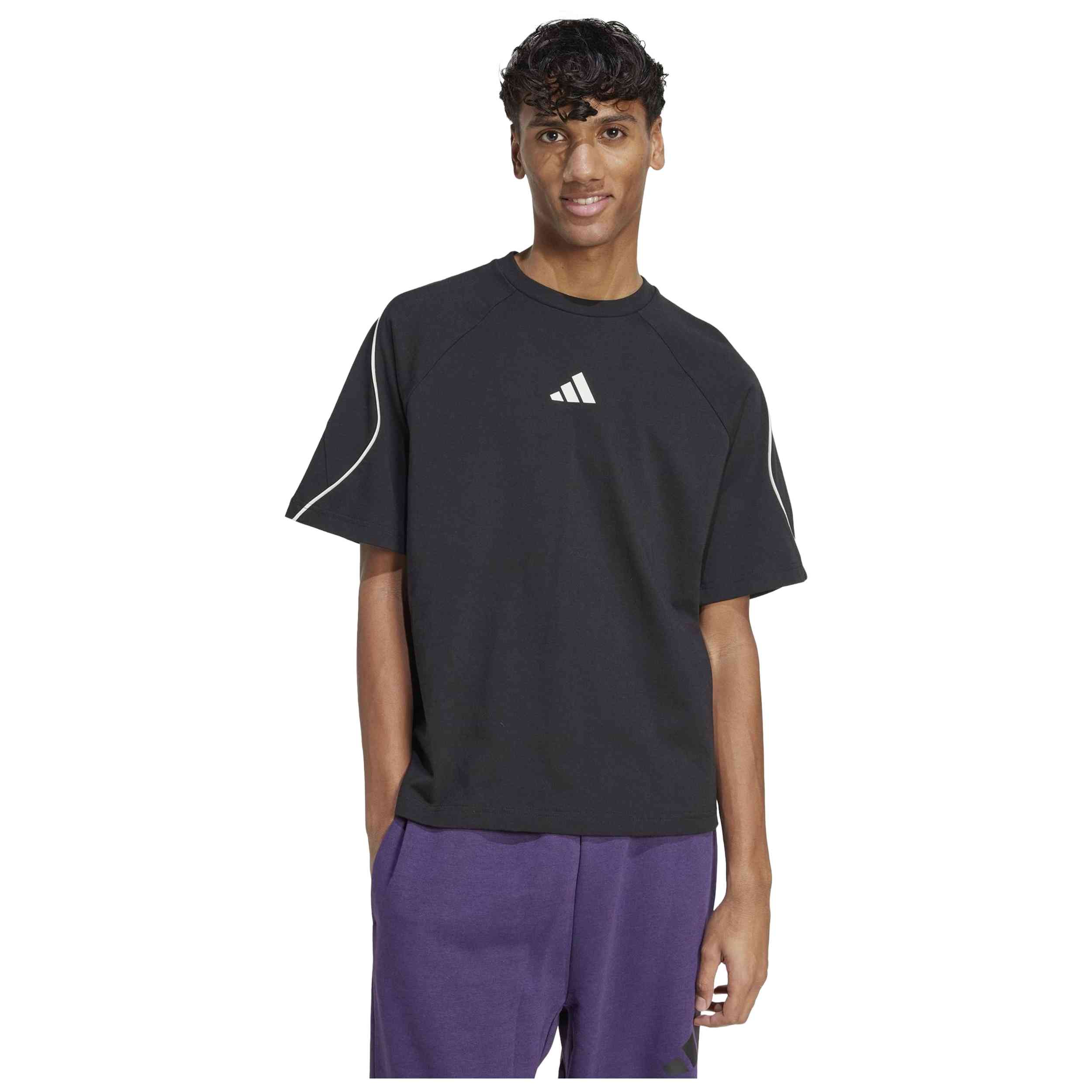 Camiseta De Manga Corta Adidas modelo JN1824 para Hombre en color Blanco