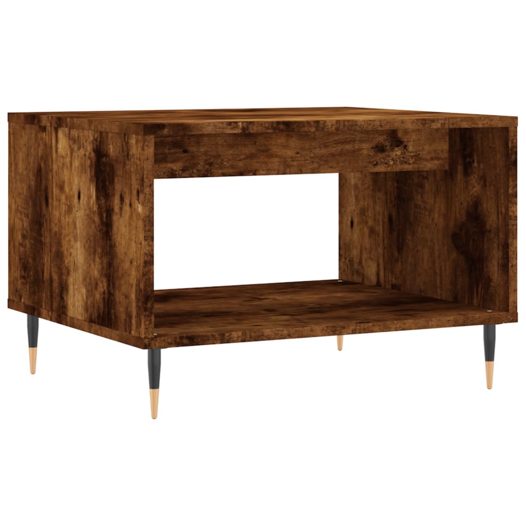 Vidaxl Mesa de Centro de Madera de Ingeniería 60x50x40 Cm - Blanco