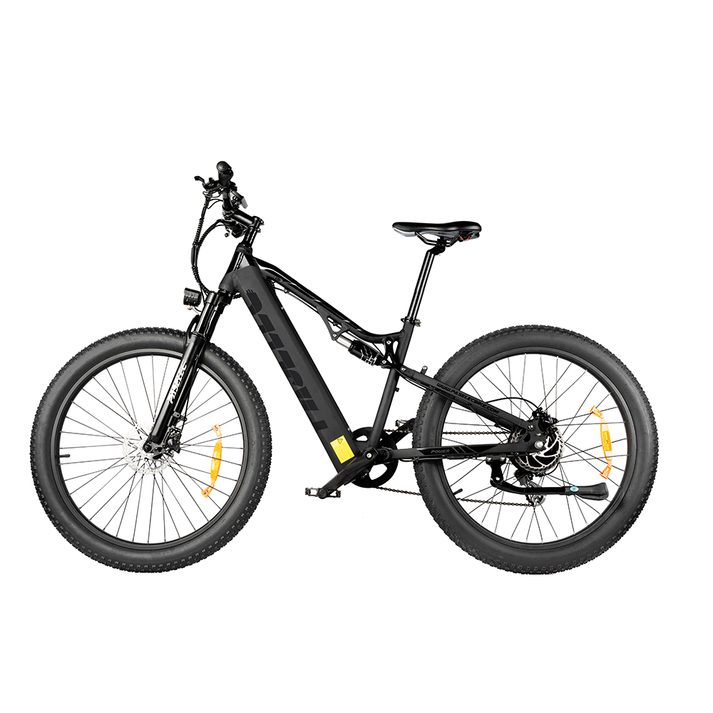 PASELEC GS9,Electric Bicycle,250W motor,48V16Ah battery,Max speed 25km/h, Assisted Mode max range 70km,27.5*3.0 inch All-Terrain Fat Tires,Waterproof IP54,3+2 Riding Modes