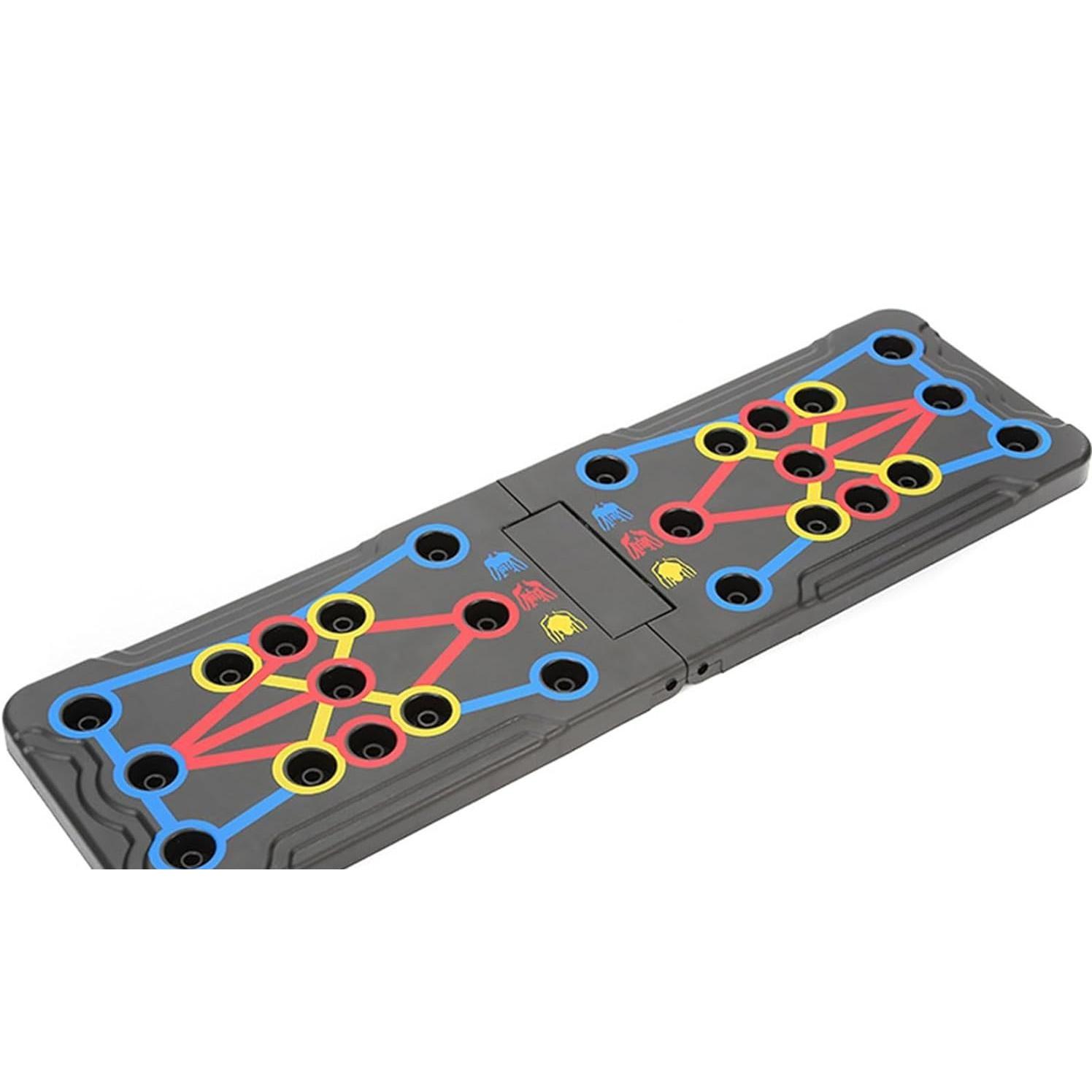 TK Push Up Board Sistema de Soportes de Barra de Empuje Plegable Multifunción Para Hombres y Mujeres, Asas de flexión 12 En 1 para Piso, Ejercicio Profesional de Ejercicios Musculares en el Pecho