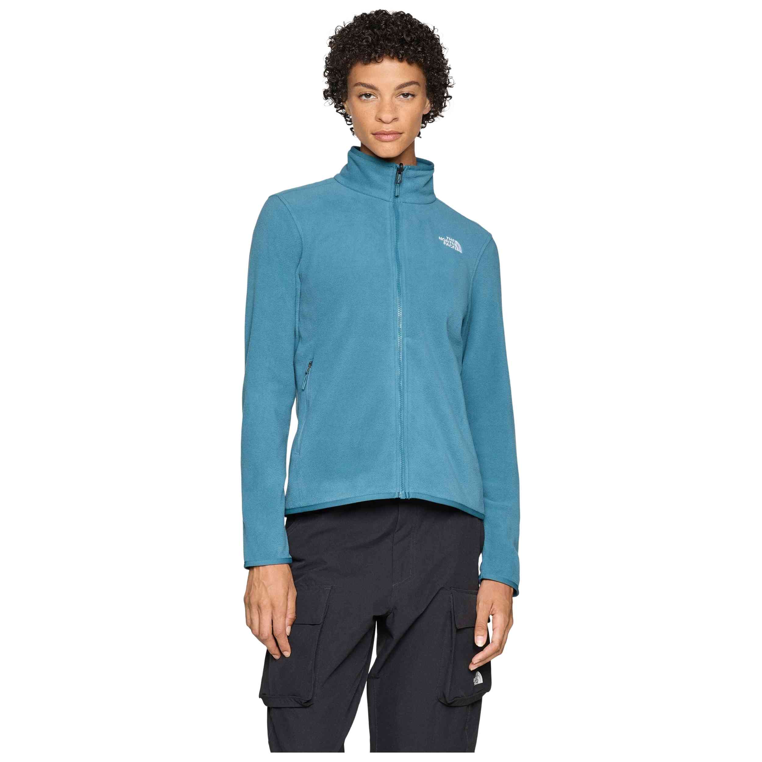 Textil The North Face modelo W Glacier Fleece Jacket en color Azul