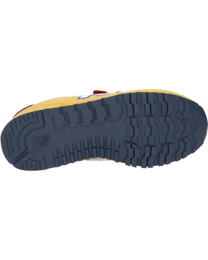 New Balance - Zapatillas 500 para niño, deportivas ligeras con cierre de velcro y suela flexible de goma, color amarillo