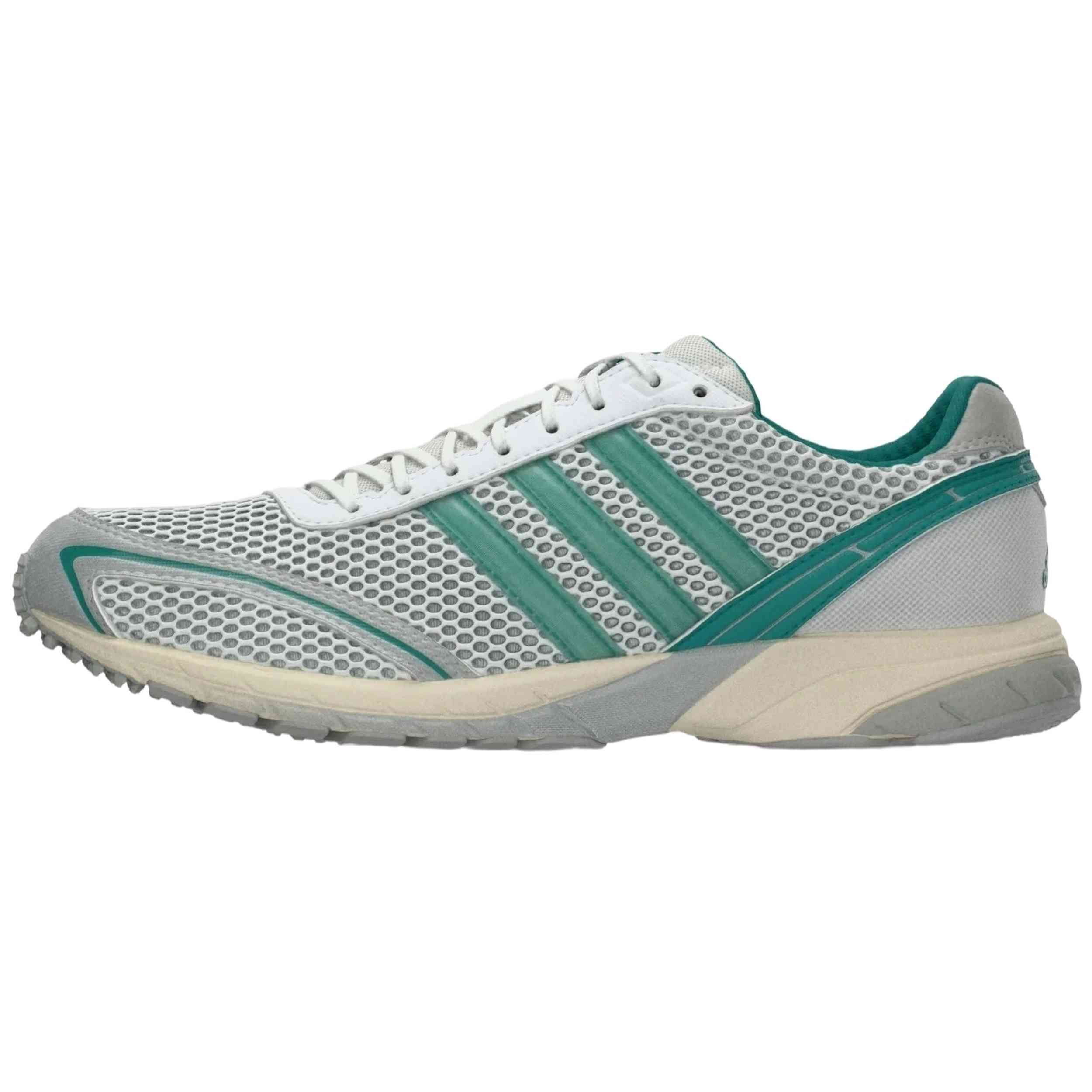Zapatillas Adidas modelo Adizero Adios OG "Silver Metallic / Core Black / Power Green" para hombre y mujer en color Gris