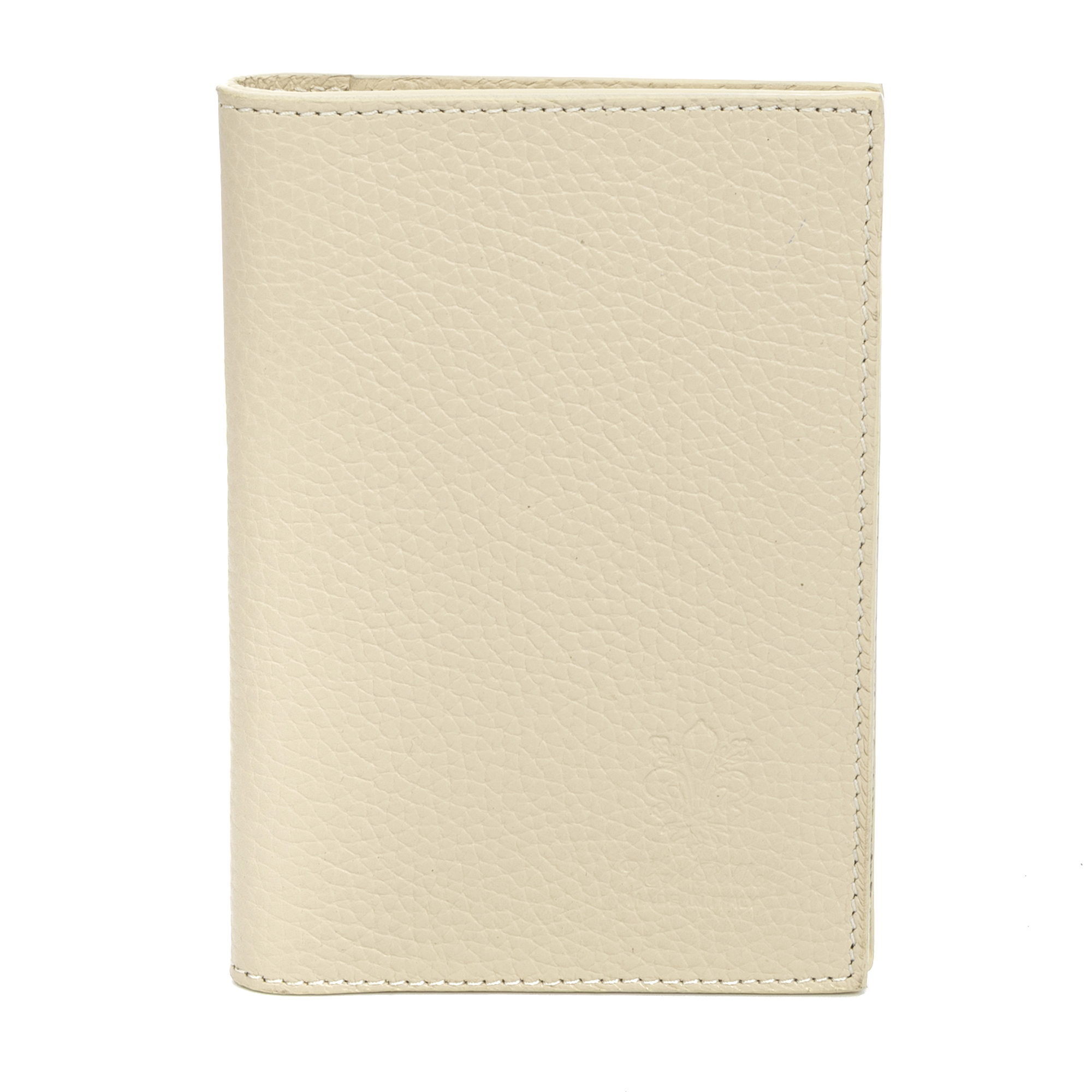 FIRENZE ARTEGIANI Azzano tarjetero billetero de piel auténtica Dollaro grabado entrelazado. Fabricado en Italia 10x2x14 Cm.