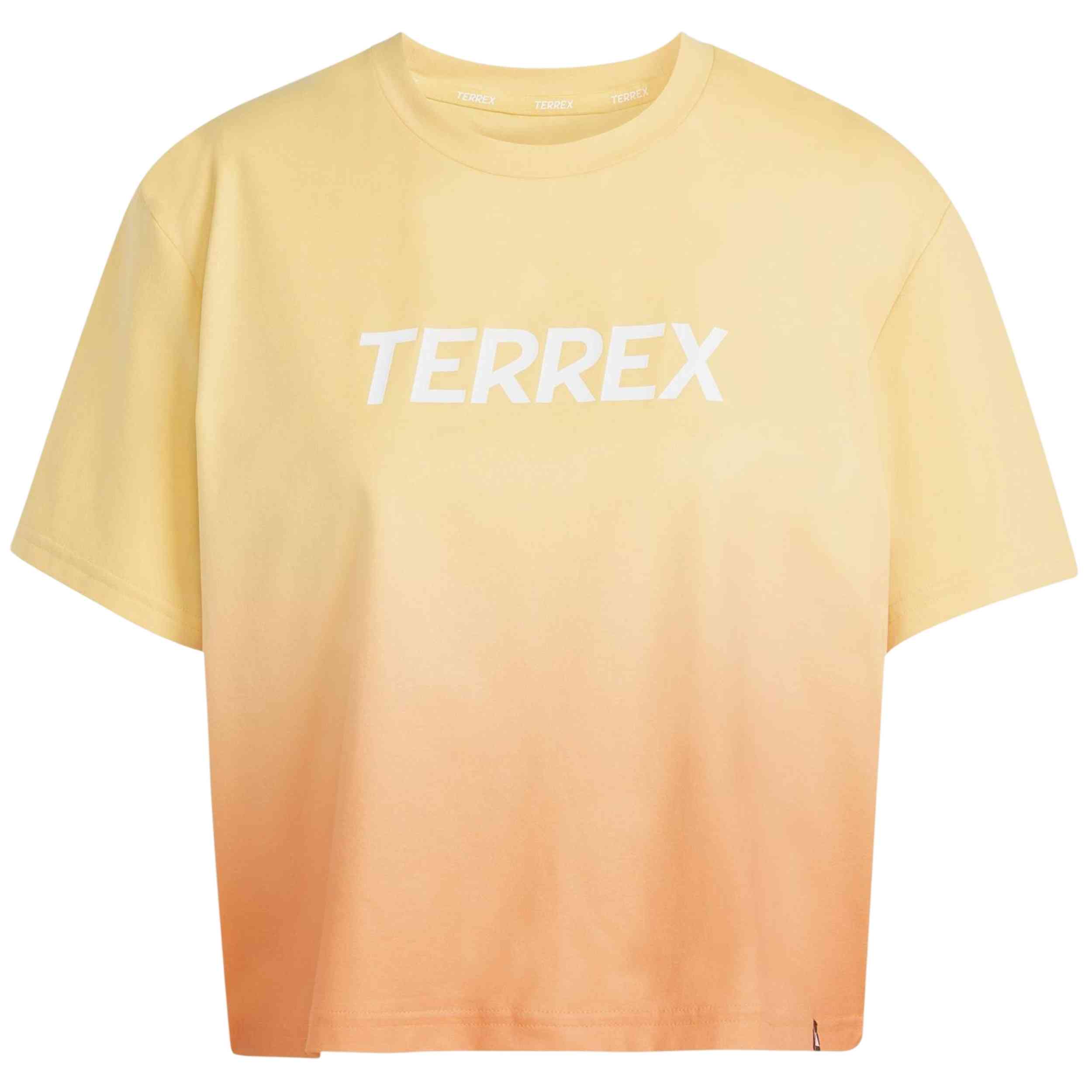 Camiseta De Manga Corta Adidas modelo Camiseta adidas Terrex manga corta naranja amarillo mujer para Hombre en color Amarillo