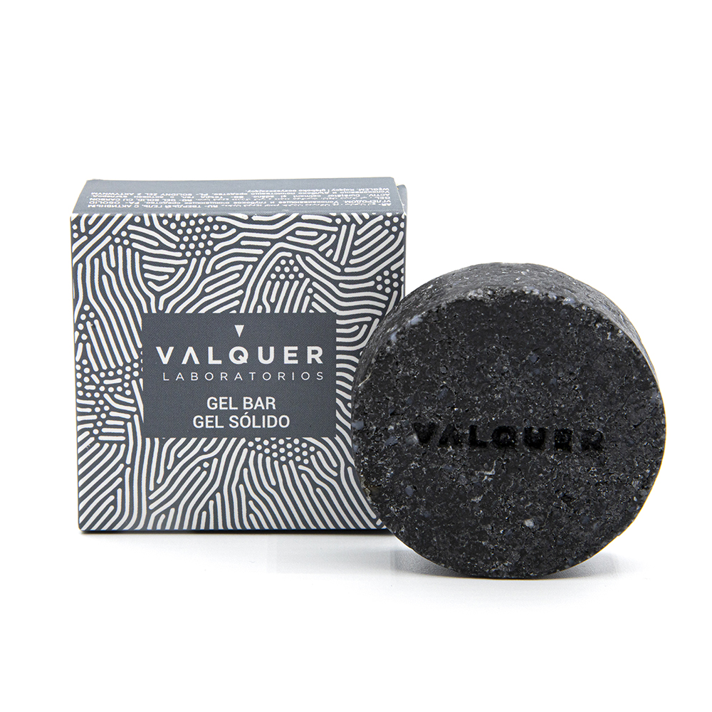 Valquer Laboratorios Gel Sólido Moon Carbón Activo. Pack de 2 Uds de 50G