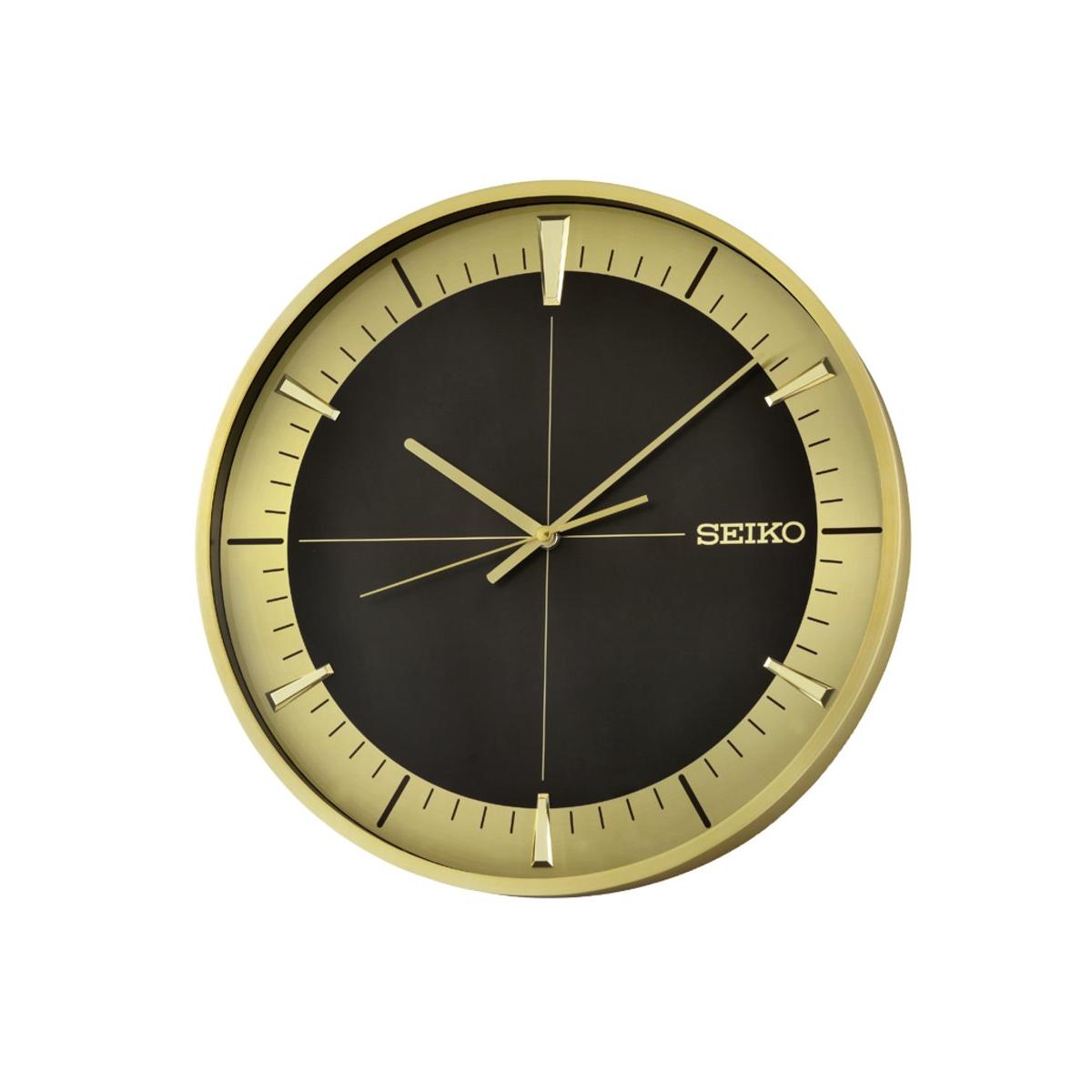 Seiko Reloj  Caja De Aluminio Pulsera  De Color Dorado Resistente Al Agua  Qxa840g